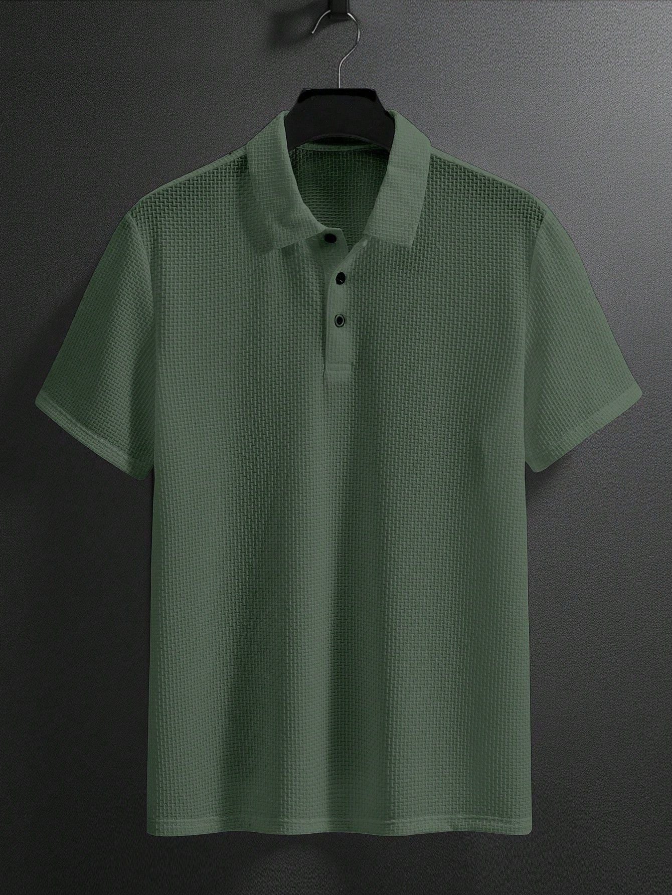 Camisa Polo Masculina Casual Básica Manga Curta Para Golf Camisa Polo Masculina Casual Básica Manga Curta Para Golf