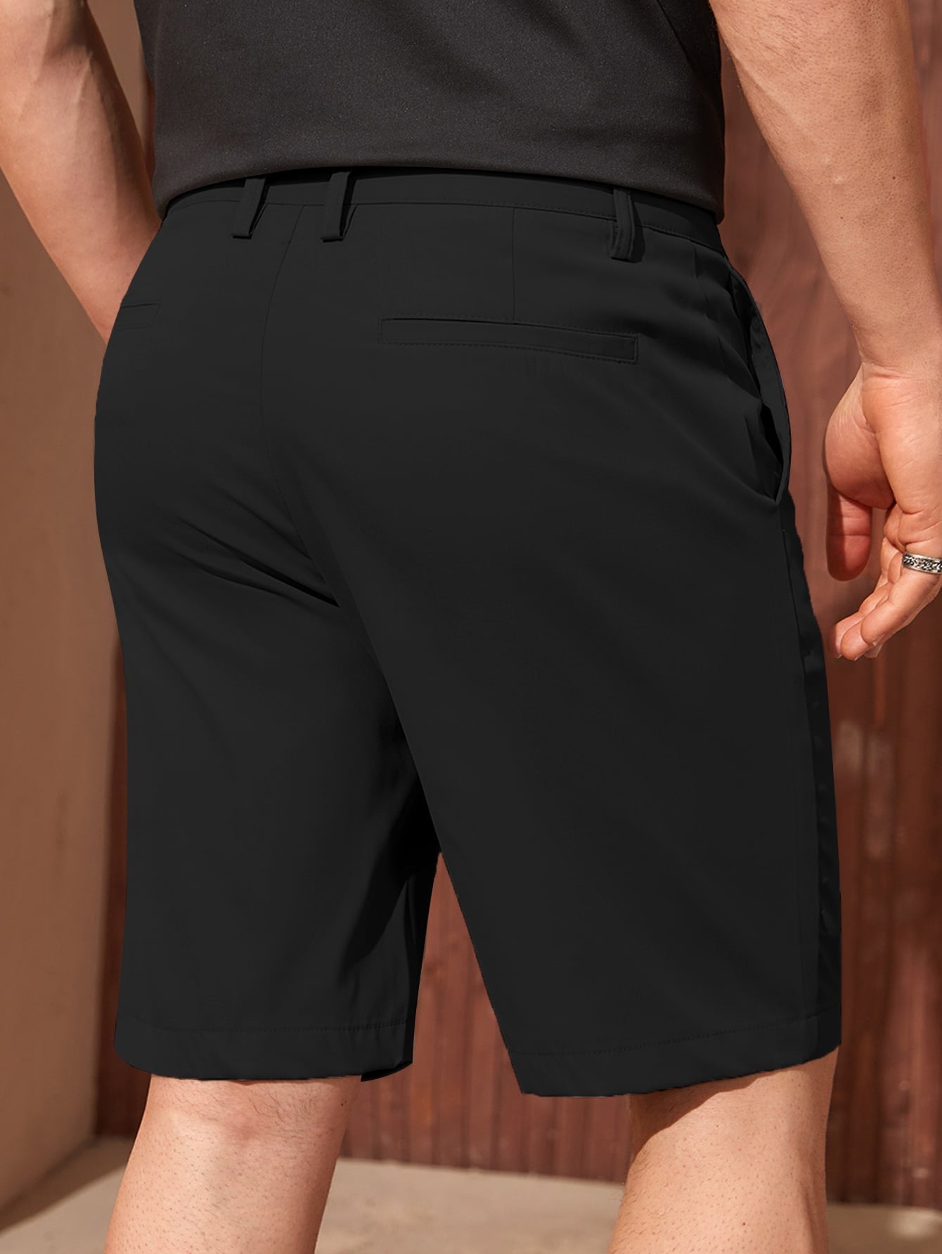 Bermuda Masculina Casual Com Corte Reto E Visual Clean Bermuda Masculina Casual Com Corte Reto E Visual Clean