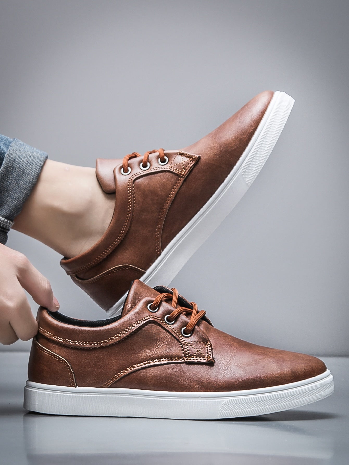 Tênis Masculino Casual Confortável Estilo Urbano Tênis Masculino Casual Confortável Estilo Urbano