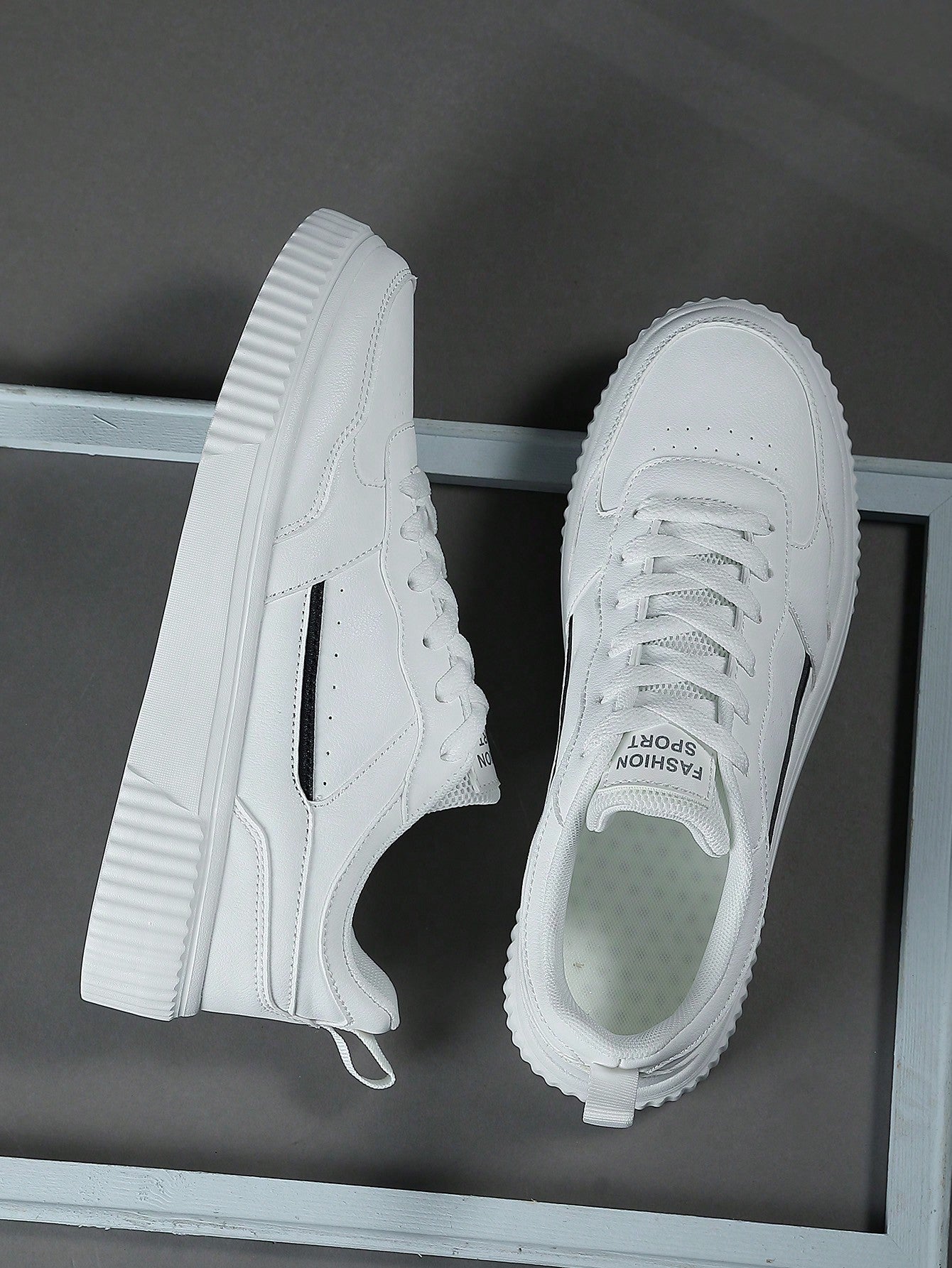 Tênis Masculino Street Casual Cadarço Solado Seguro Durável Tênis Masculino Street Casual Cadarço Solado Seguro Durável