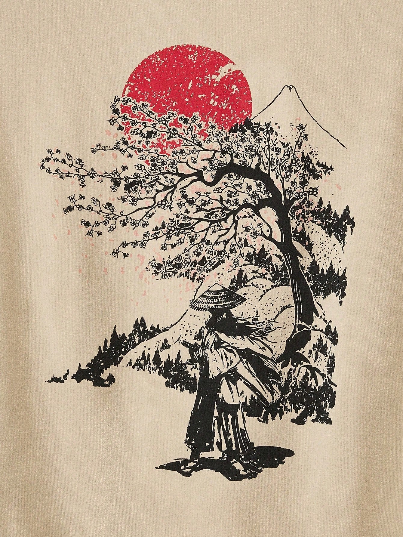 Camiseta Masculina Oversized Estampa Arte Japonesa Camiseta Masculina Oversized Estampa Arte Japonesa