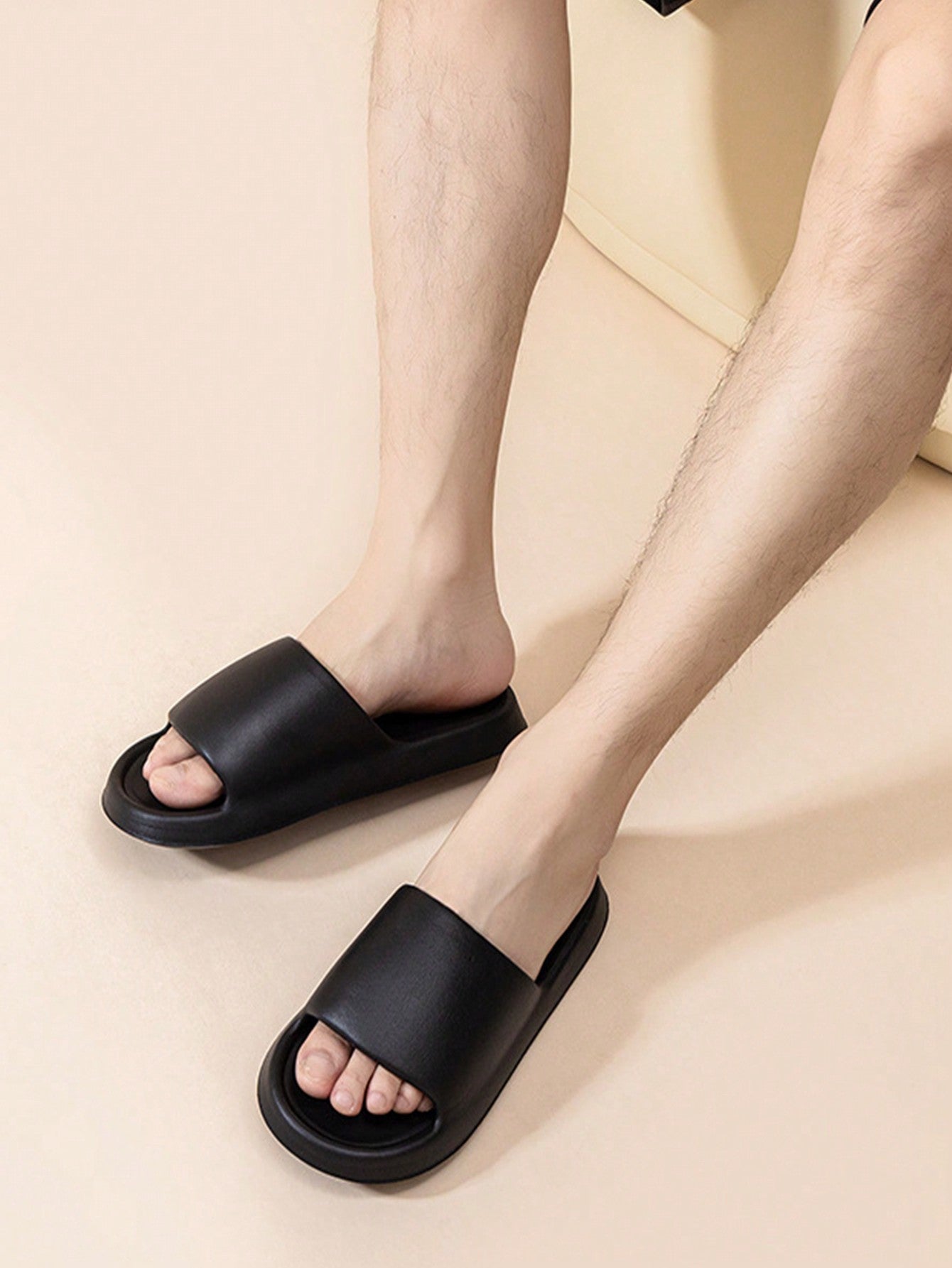 Chinelo Masculino Casual Minimalista Solado EVA Antiderrapante Chinelo Masculino Casual Minimalista Solado EVA