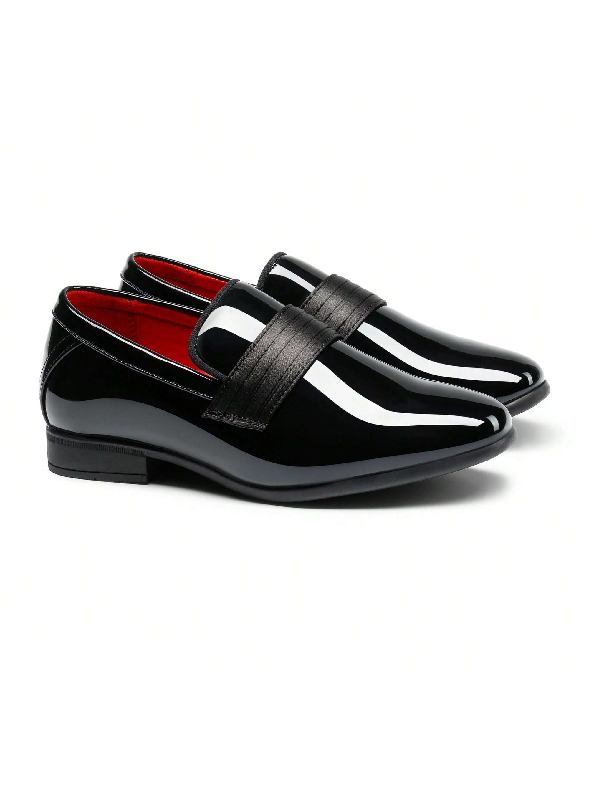 Sapato Masculino Social Envernizado Estilo Sofisticado Sapato Masculino Social Envernizado Estilo Sofisticado