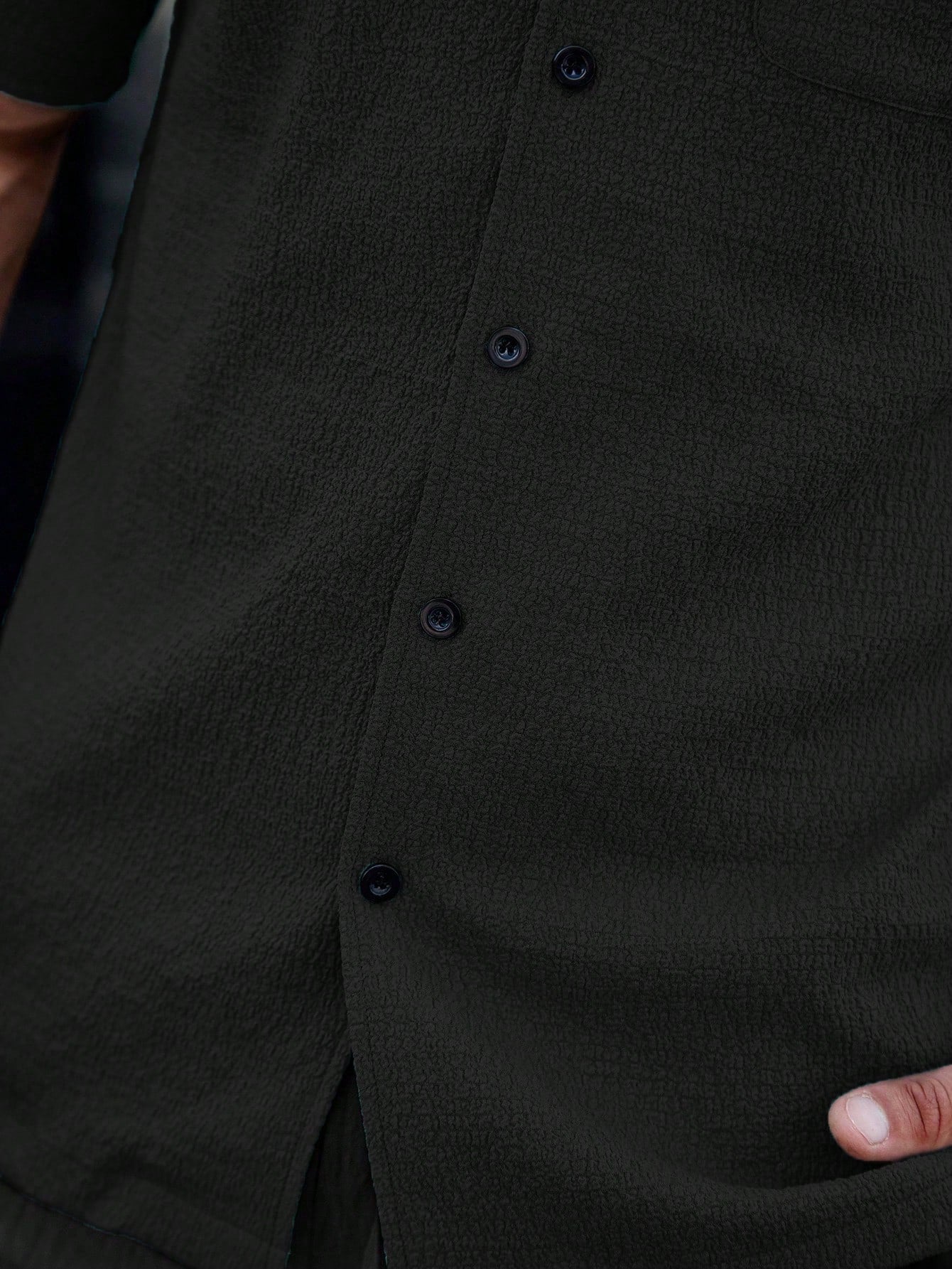 Camisa Masculina De Botão Slim Bolso Caimento Impecável Camisa Masculina De Botão Slim Bolso Caimento Impecável