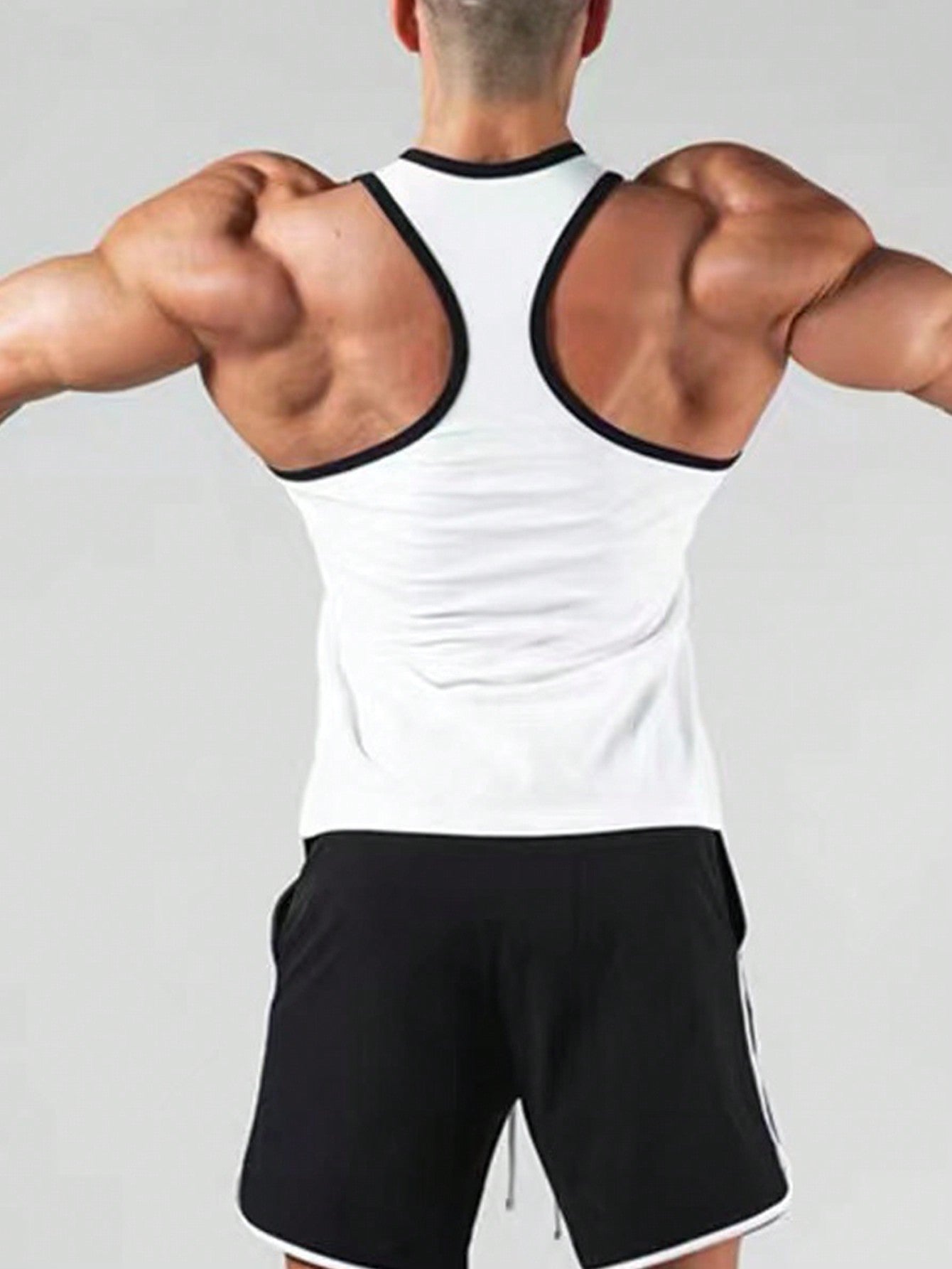 Camiseta Regata Masculina Estampa De Sorriso Gola Ajustada Camiseta Regata Masculina Estampa De Sorriso Gola Ajustada