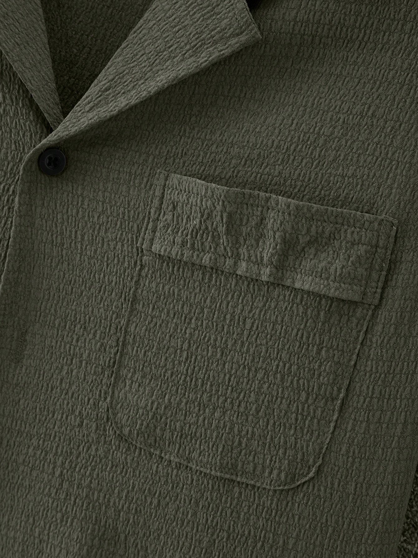 Camisa Masculina De Botão Slim Bolso Caimento Impecável Camisa Masculina De Botão Slim Bolso Caimento Impecável