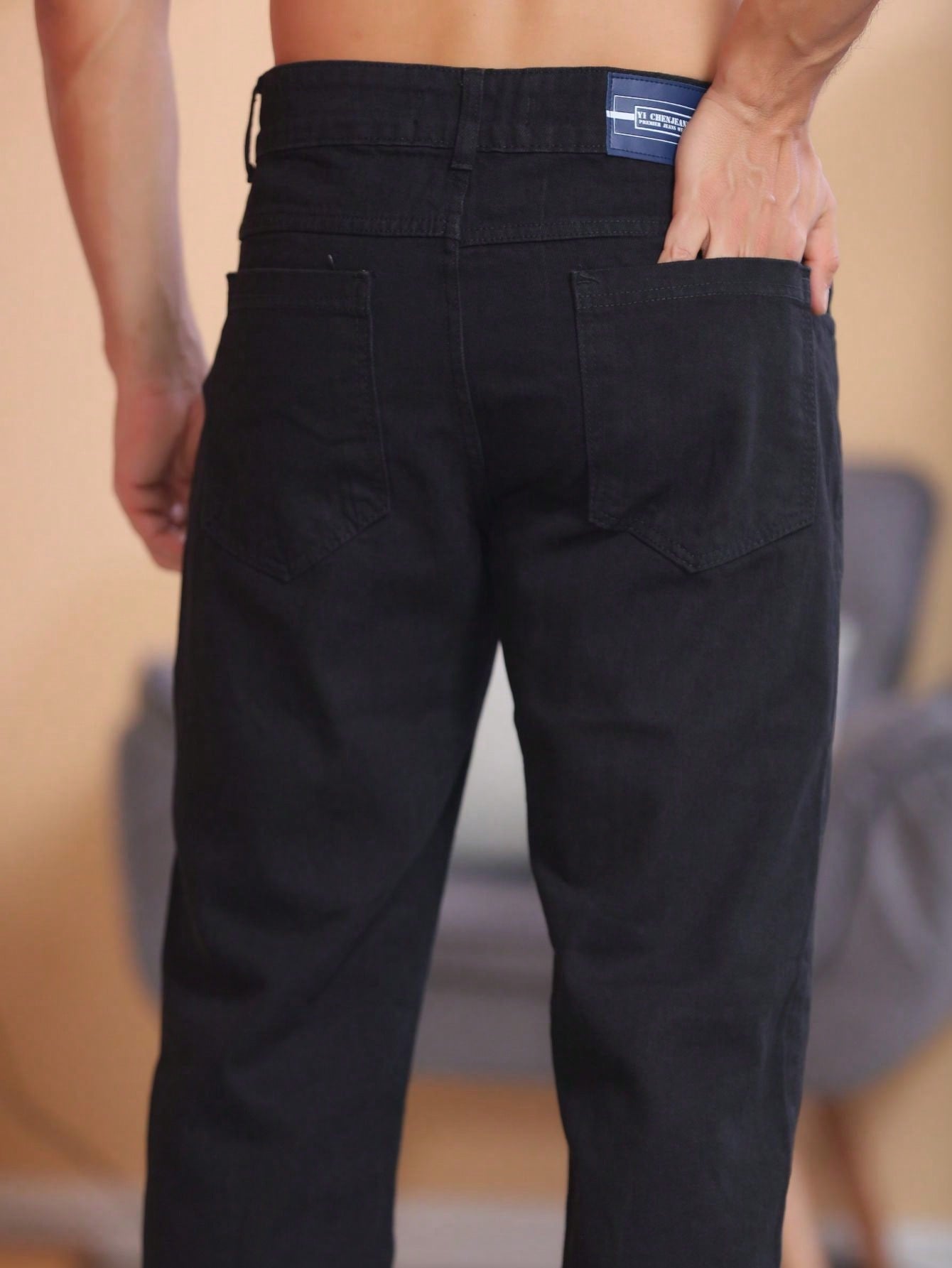 Calça Masculina Jeans Tradicional Reta Tecido Resistente E Corte Calça Masculina Jeans Tradicional Reta Tecido