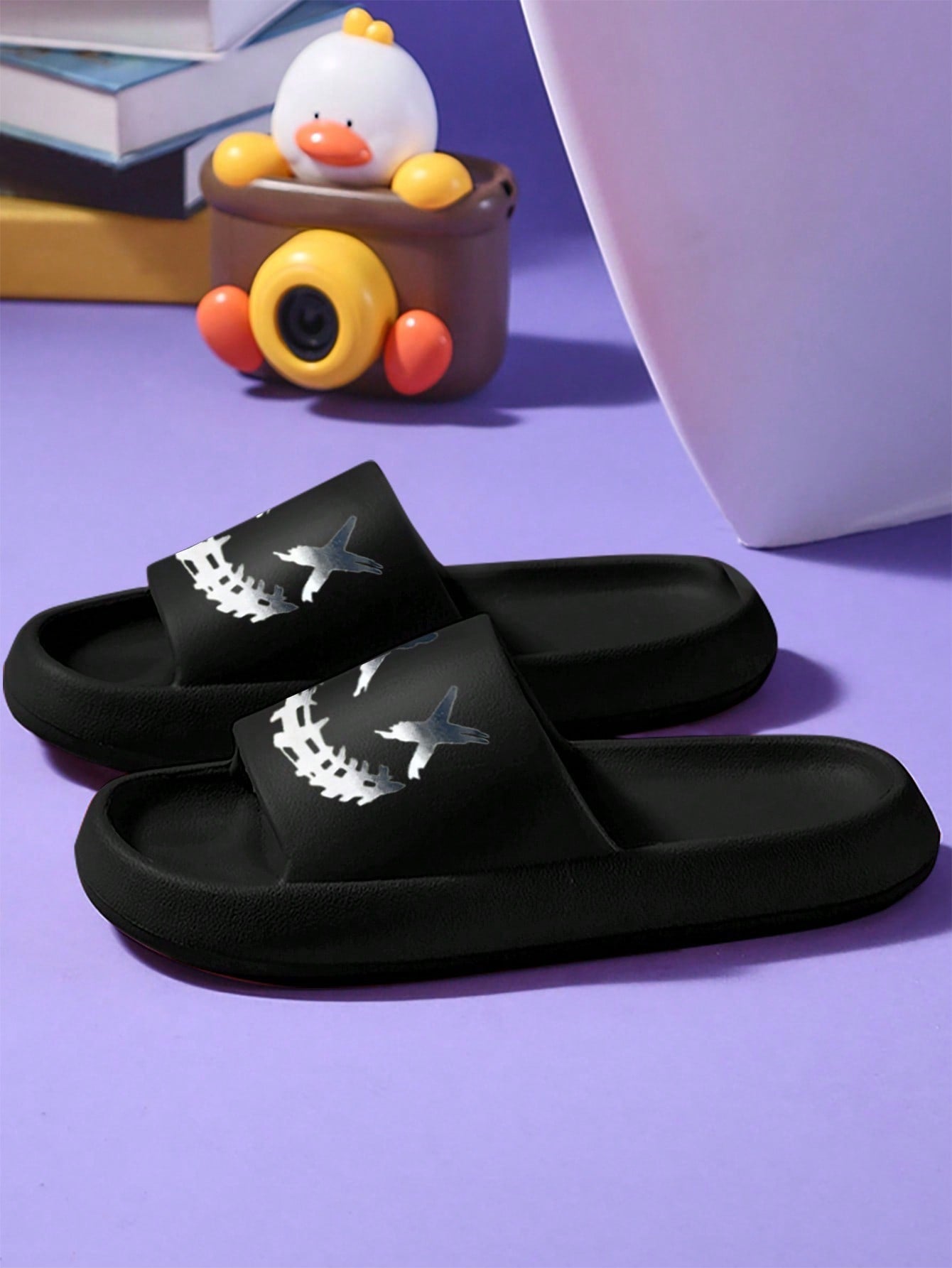 Chinelo Masculino Casual Estampado Versátil Solado EVA Chinelo Masculino Casual Estampado Versátil Solado EVA