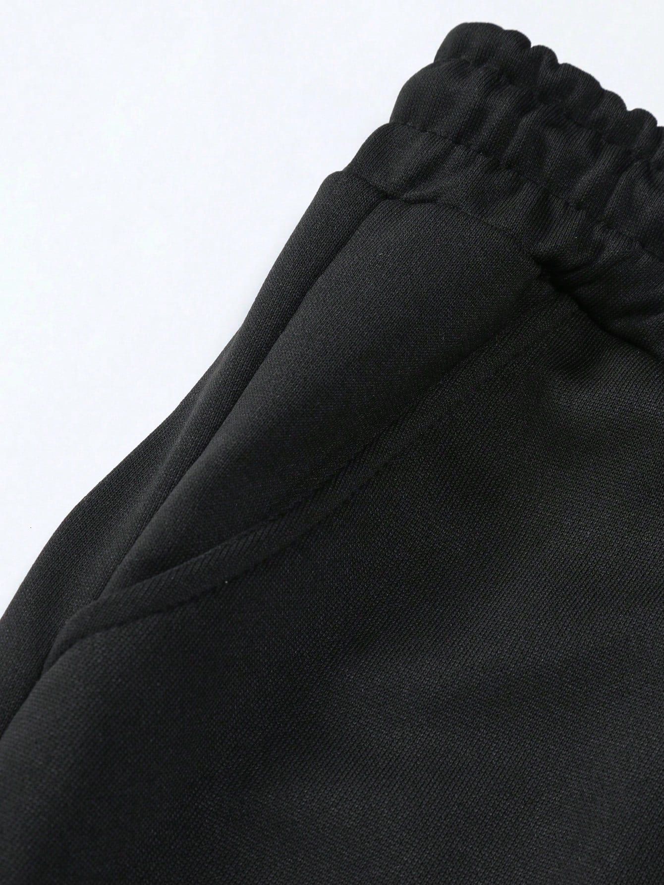 Conjunto Masculino Moletom Estampa Lettering E Calça Jogger Cós Ajustável Conjunto Masculino Moletom Estampa Lettering