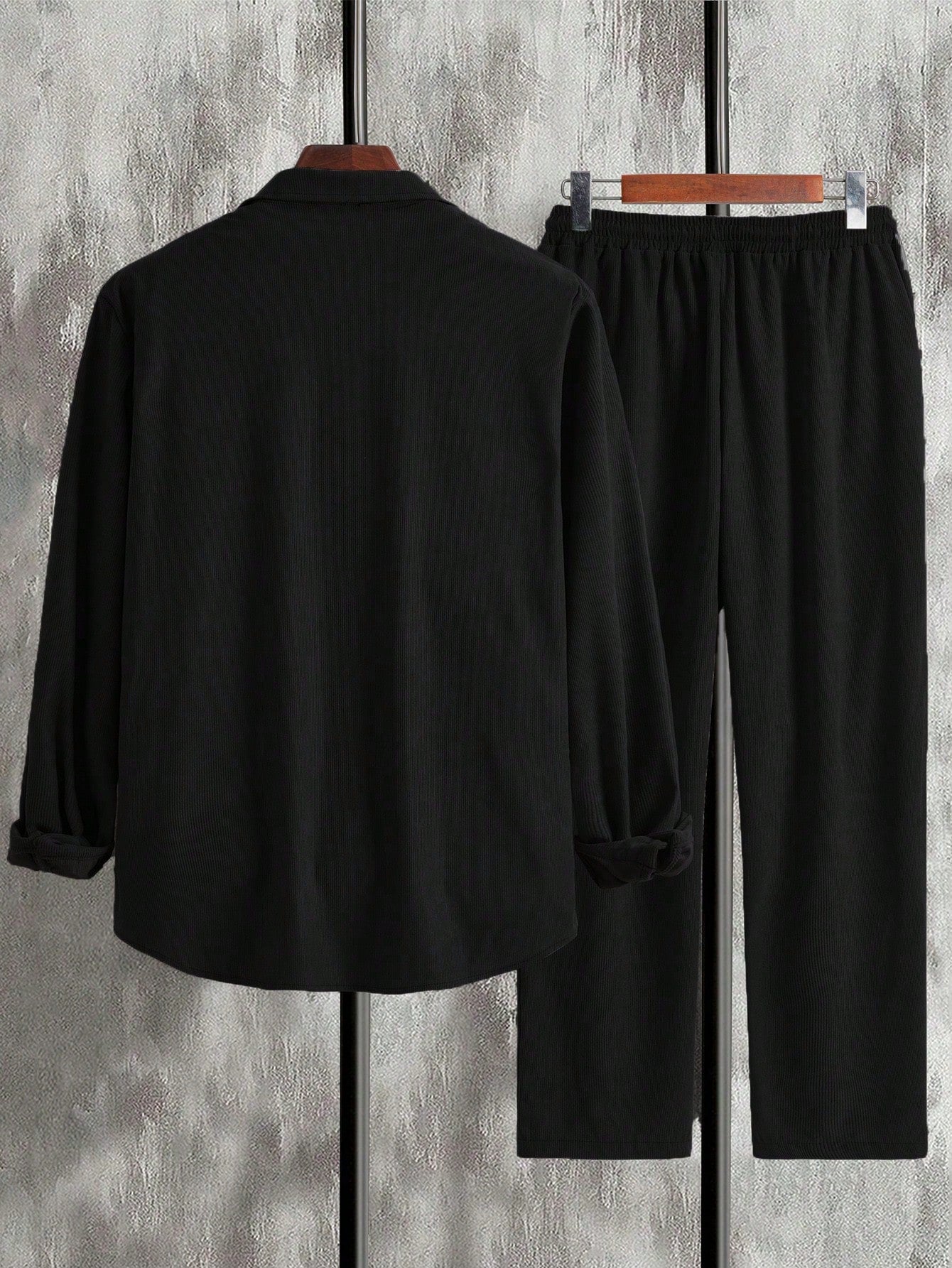 Conjunto Masculino Camisa E Calça Casual Sofisticado Conjunto Masculino Camisa E Calça Casual Sofisticado