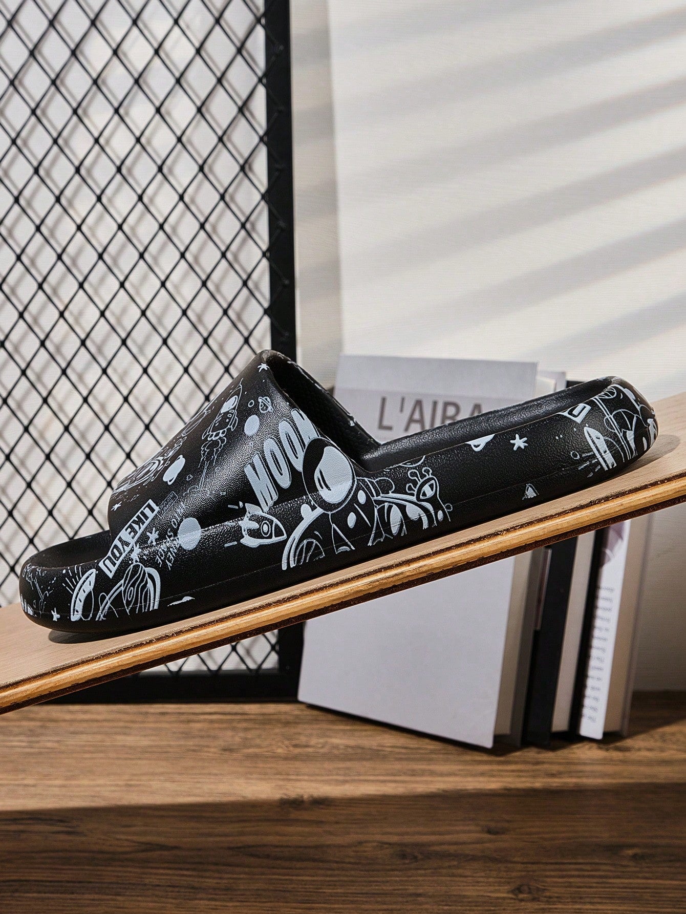 Chinelo Masculino Casual Estampado Versátil Para Uso Diário Chinelo Masculino Casual Estampado Versátil Para Uso Diário