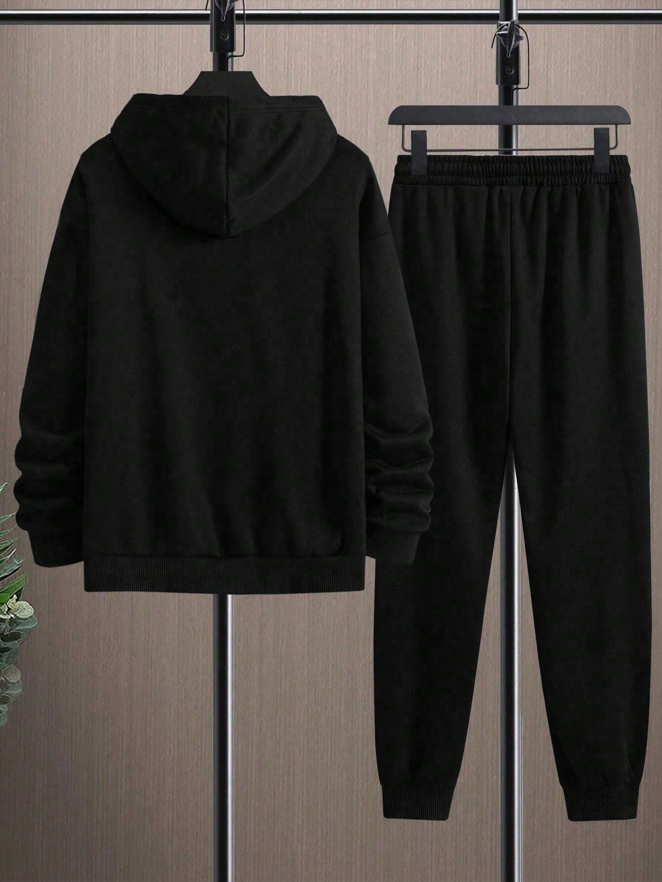 Conjunto Masculino Moletom Minimalista Estilo Los Angeles Conjunto Masculino Moletom Minimalista Estilo Los Angeles