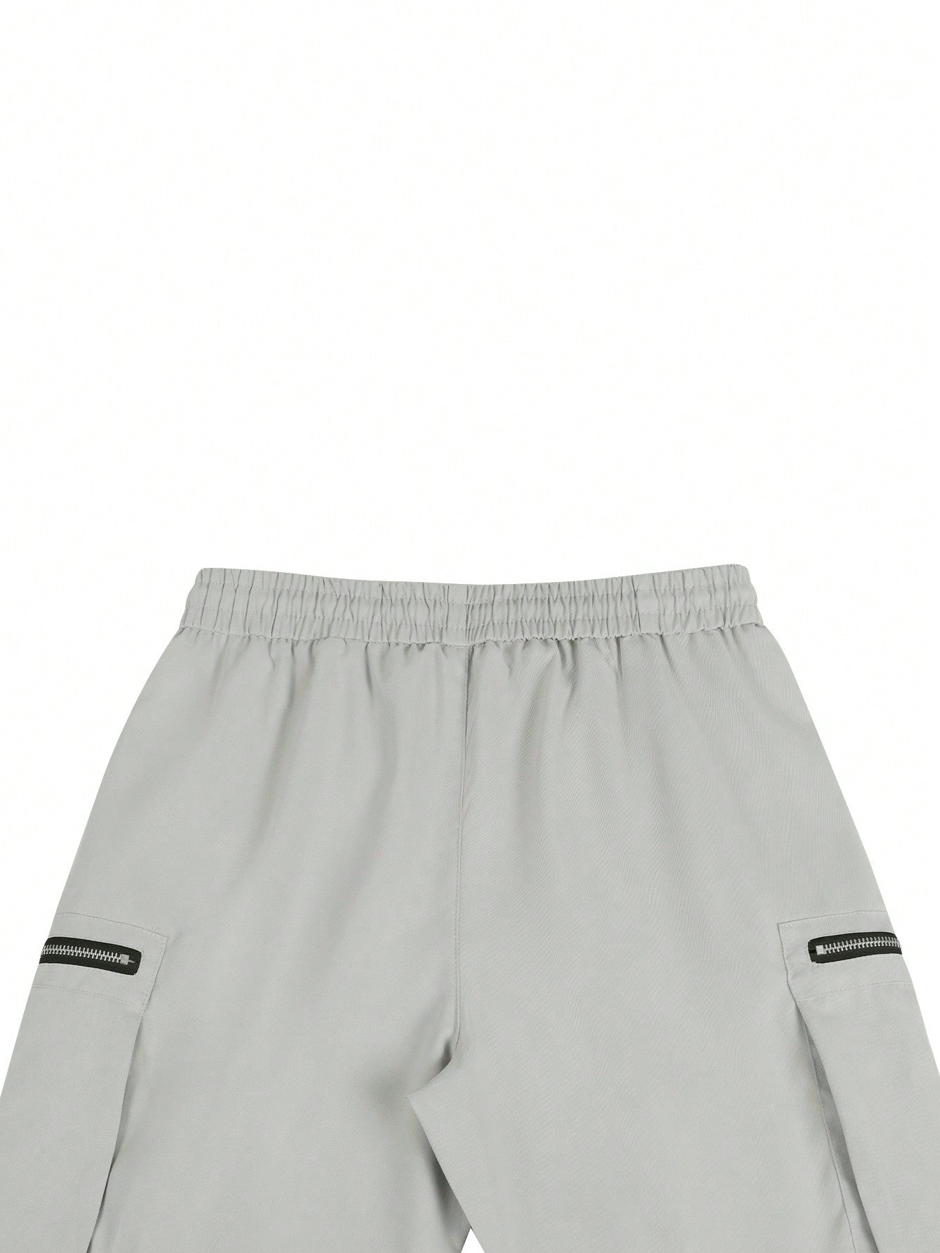 Shorts Masculino Cargo Estilo Street Com Zíper Decorativo Shorts Masculino Cargo Estilo Street Com Zíper Decorativo