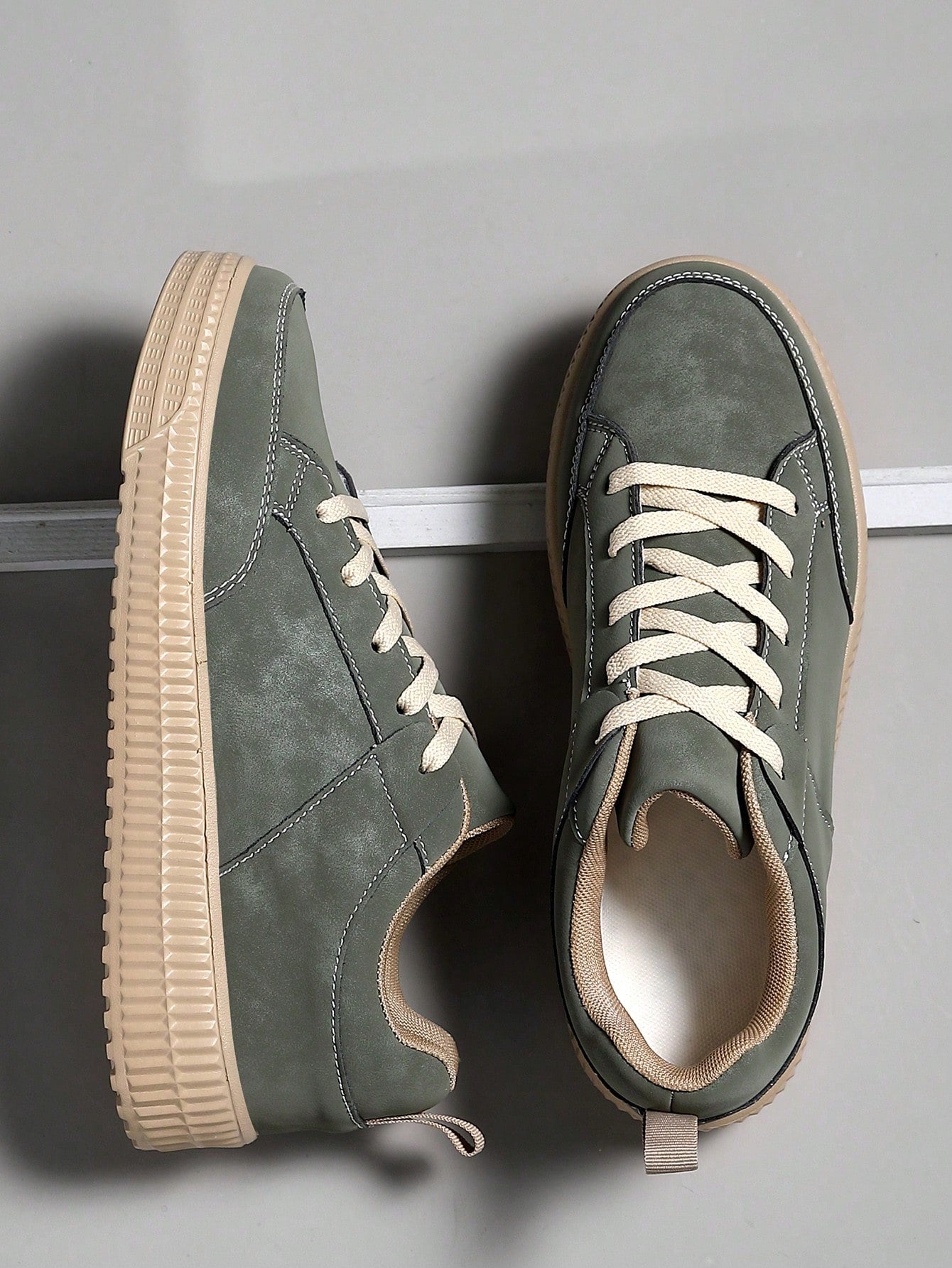 Tênis Masculino Street Board Cadarço Solado Antiderrapante Durável Tênis Masculino Street Board Cadarço Solado