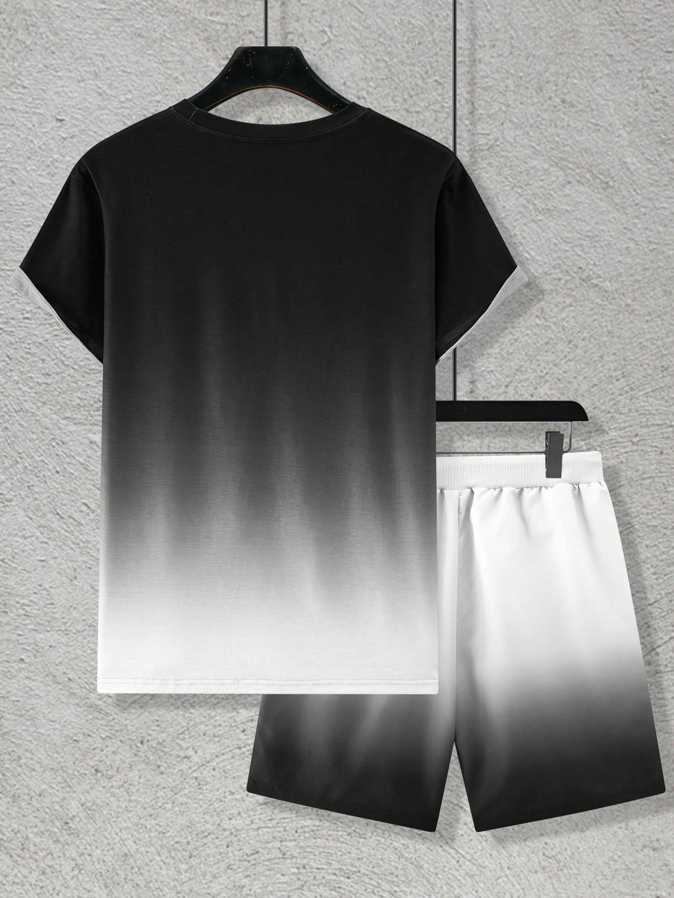 Conjunto Masculino Camiseta Estampada Com Lettering E Shorts Casual Conjunto Masculino Camiseta Estampada Com Lettering