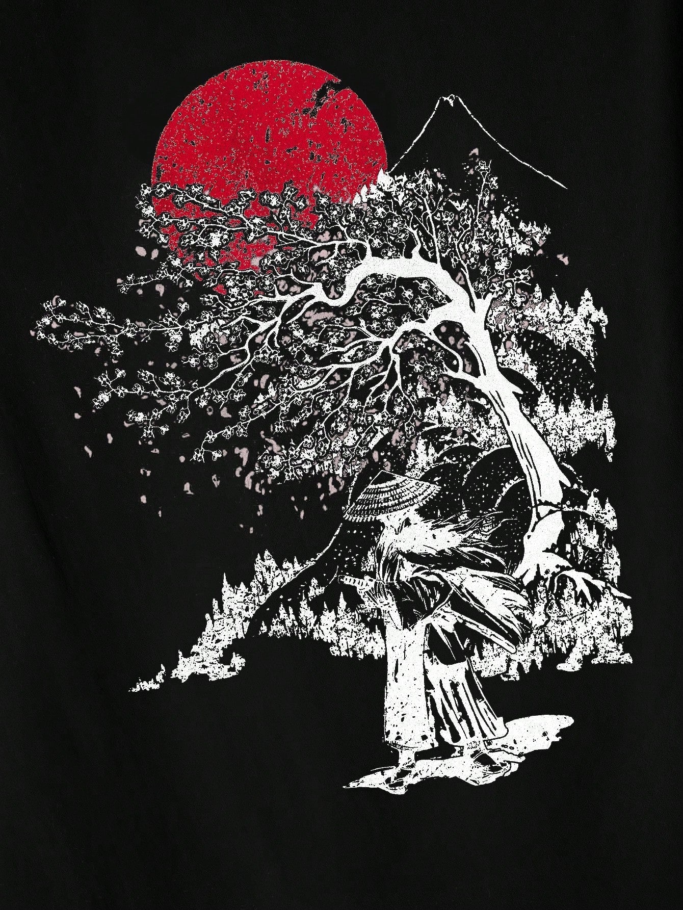 Camiseta Masculina Oversized Estampa Arte Japonesa Camiseta Masculina Oversized Estampa Arte Japonesa