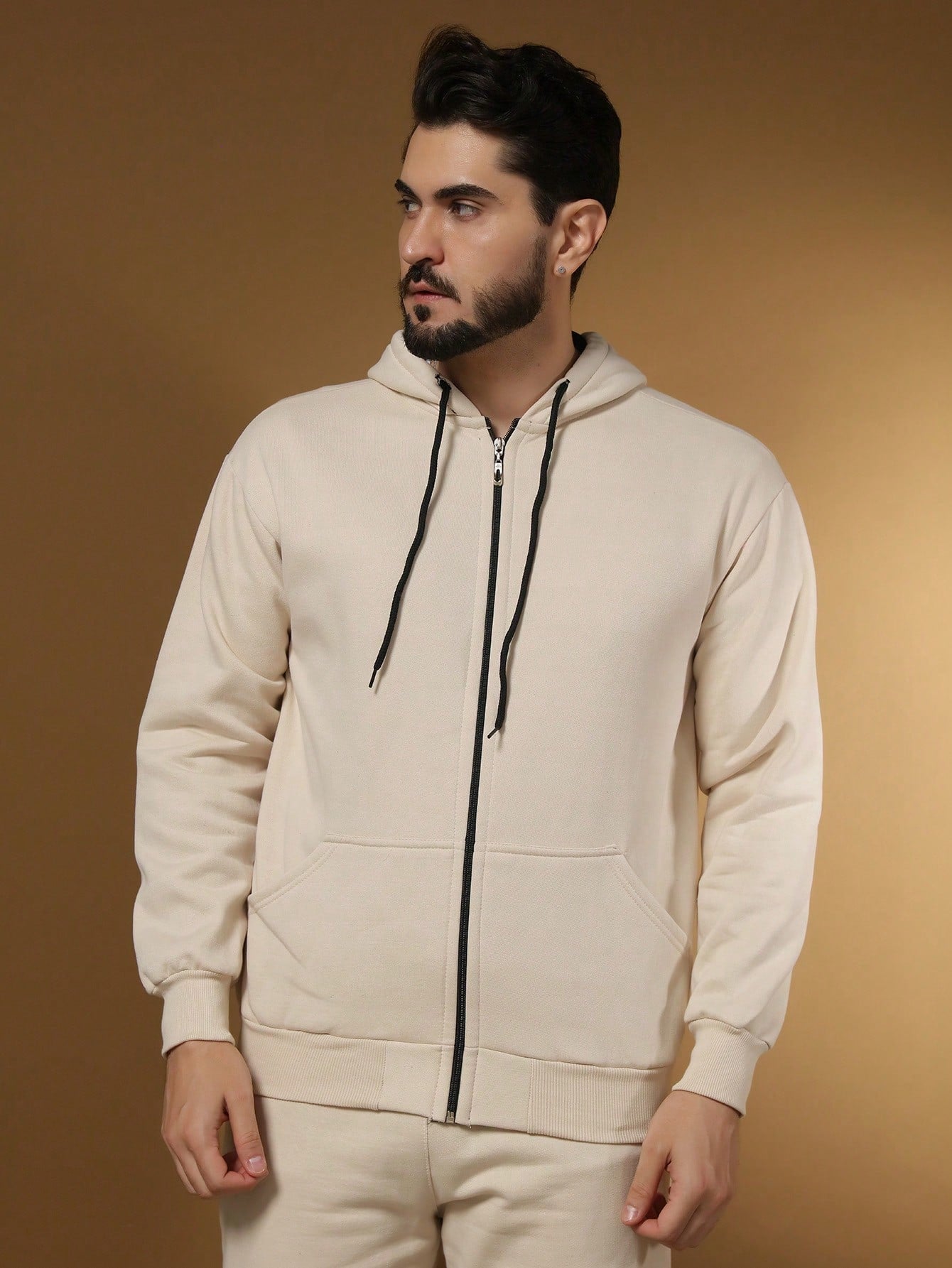 Conjunto Masculino Moletom Com Capuz E Calça Jogger Tradicional Conjunto Masculino Moletom Com Capuz E Calça Jogger