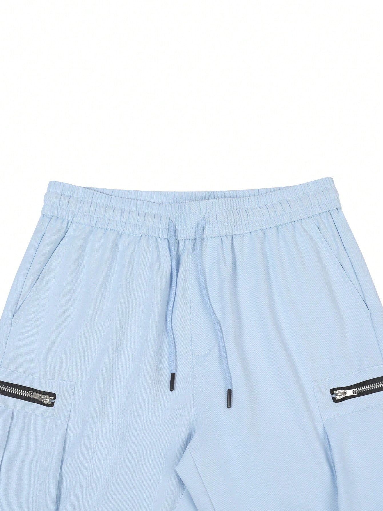 Shorts Masculino Cargo Estilo Street Com Zíper Decorativo Shorts Masculino Cargo Estilo Street Com Zíper Decorativo