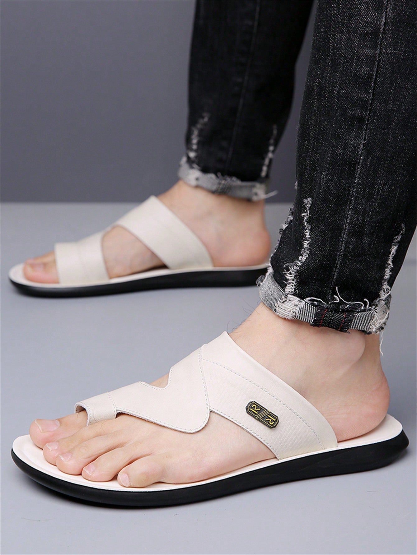 Chinelo Masculino Slide Casual Solado Macio Antiderrapante Chinelo Masculino Slide Casual Solado Macio Antiderrapante