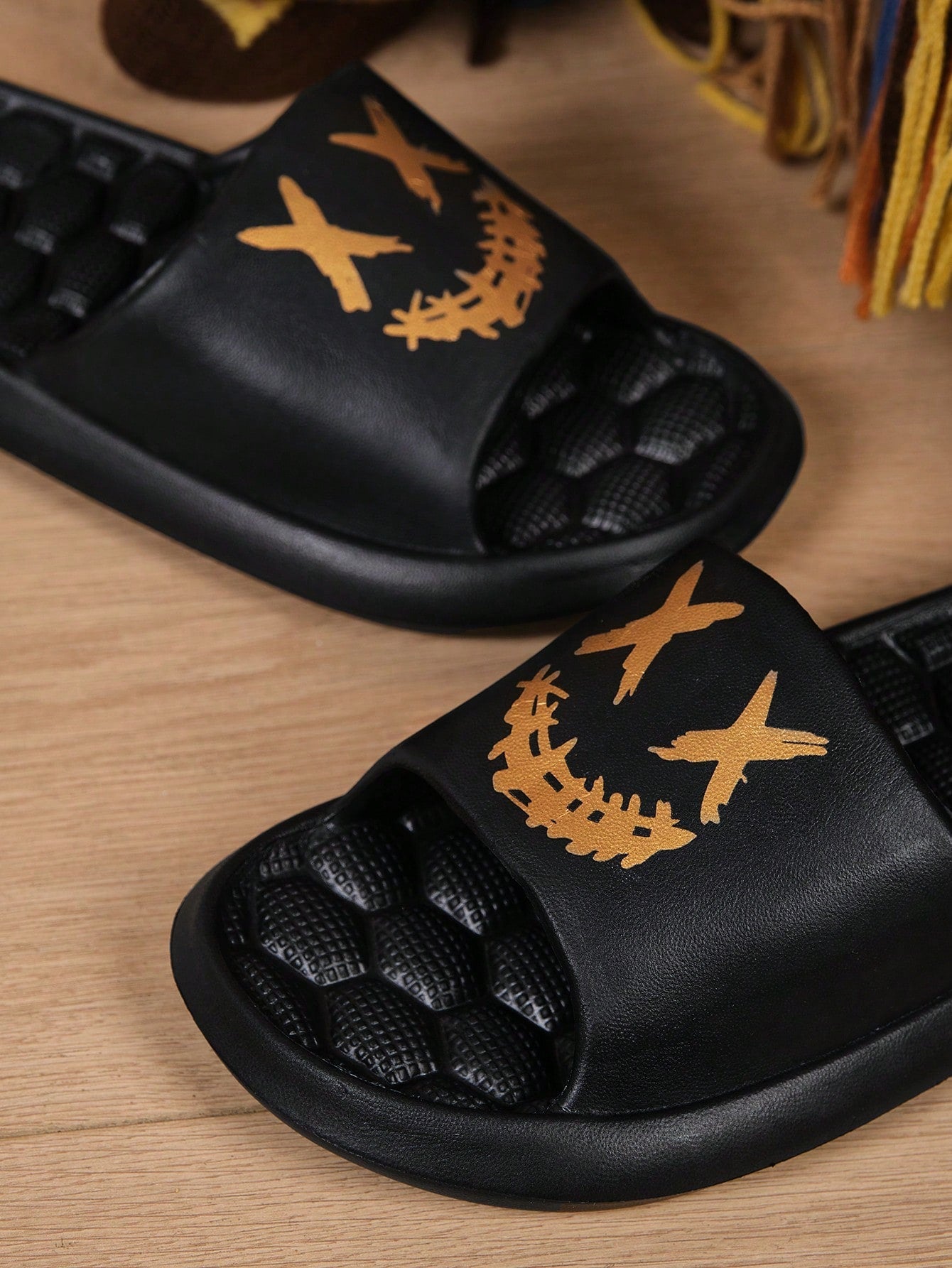 Chinelo Masculino Casual Estampado Versátil Para Praia e Dia a Dia Chinelo Masculino Casual Estampado Versátil Para