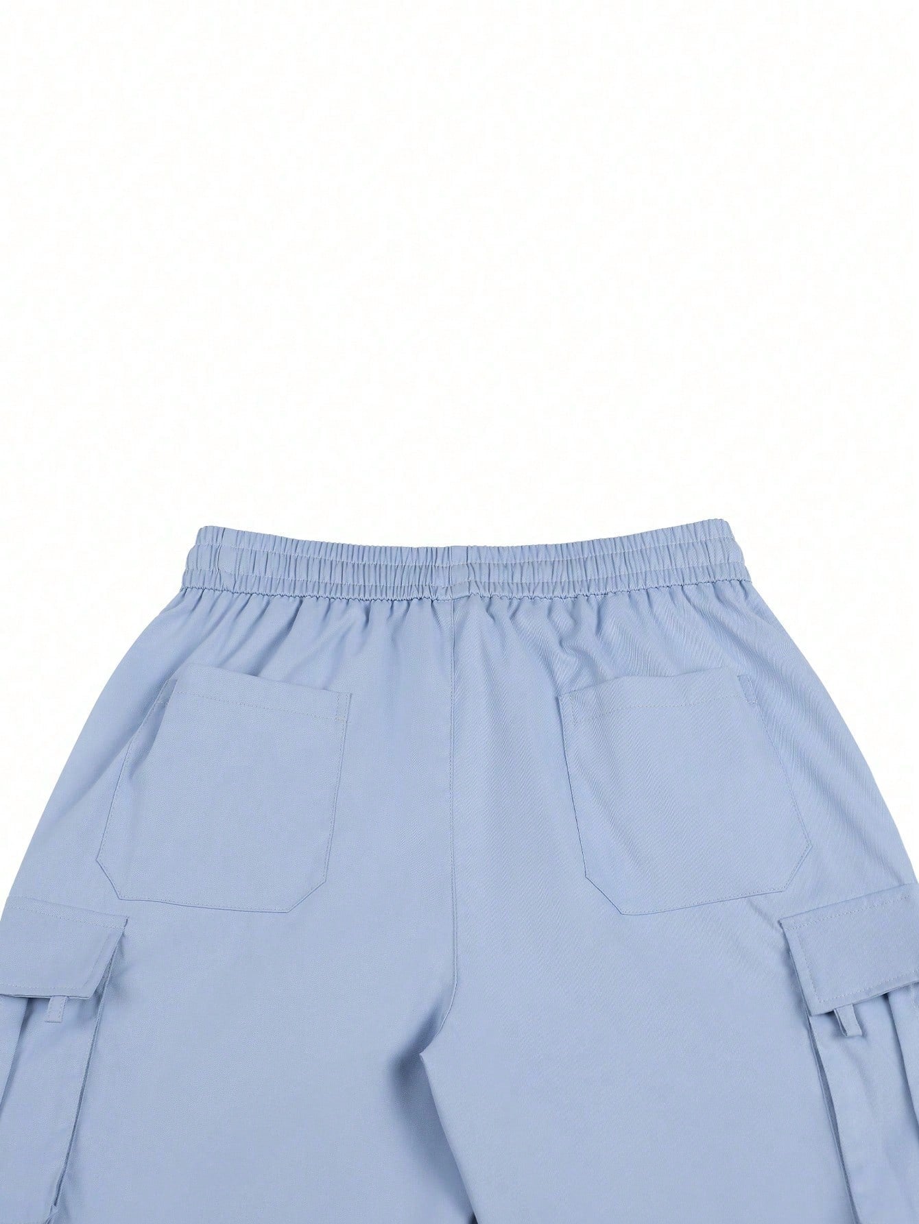 Shorts Masculino Cargo Bolsos Amplos E Cós Elástico Ajustável Shorts Masculino Cargo Bolsos Amplos E Cós Elástico