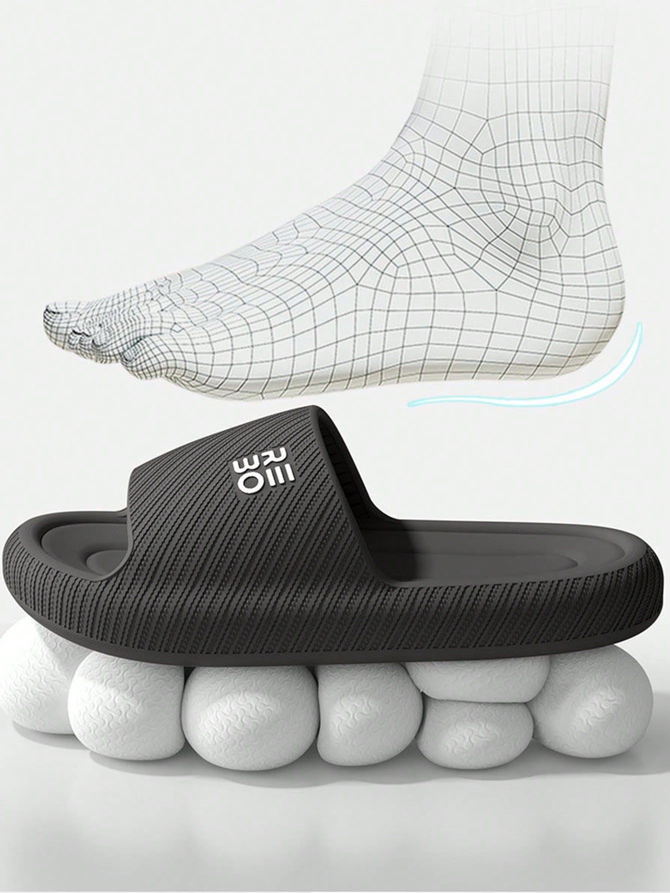 Chinelo Masculino Casual Solado Grosso EVA Antiderrapante Chinelo Masculino Casual Solado Grosso EVA Antiderrapante