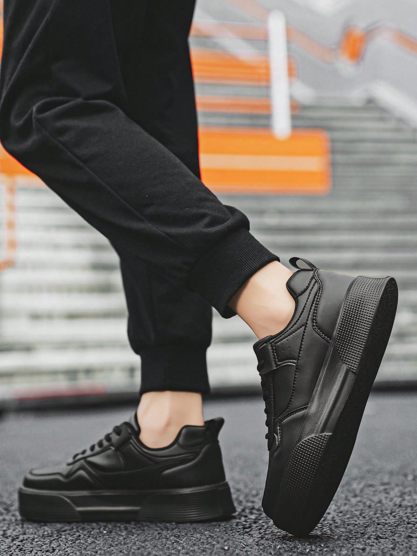 Tênis Masculino Casual Street Solado Alto Antiderrapante Tênis Masculino Casual Street Solado Alto Antiderrapante