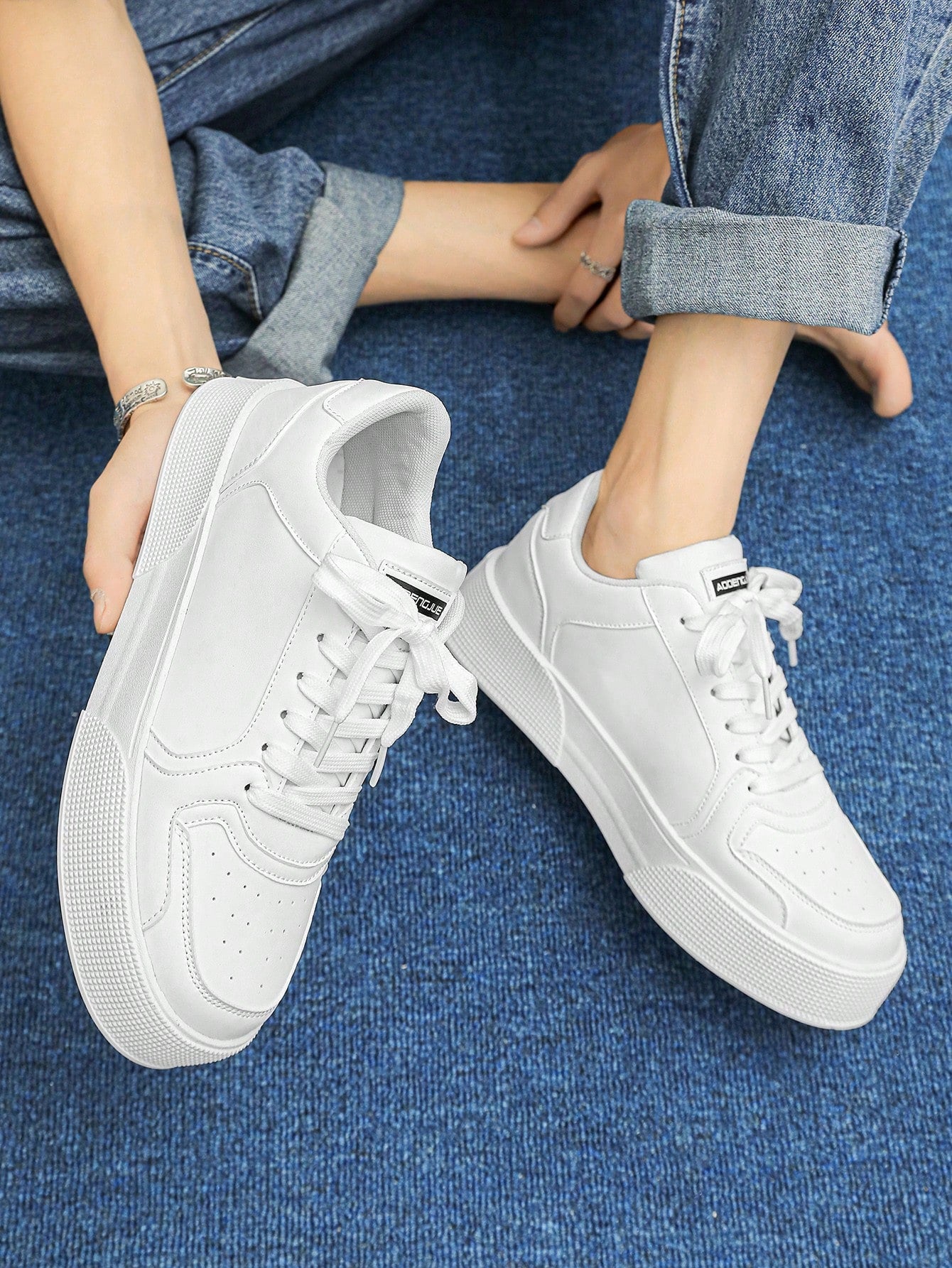 Tênis Masculino Casual Street Solado Alto Design Urbano Tênis Masculino Casual Street Solado Alto Design Urbano