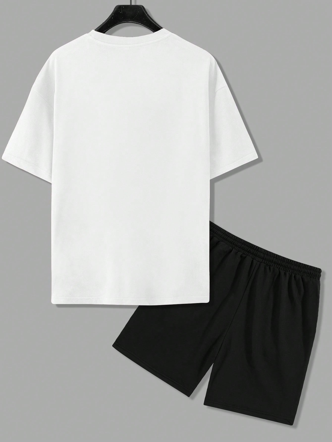 Conjunto Masculino Camisa Manga Curta E Shorts Estilo Casual Conjunto Masculino Camisa Manga Curta E Shorts Estilo