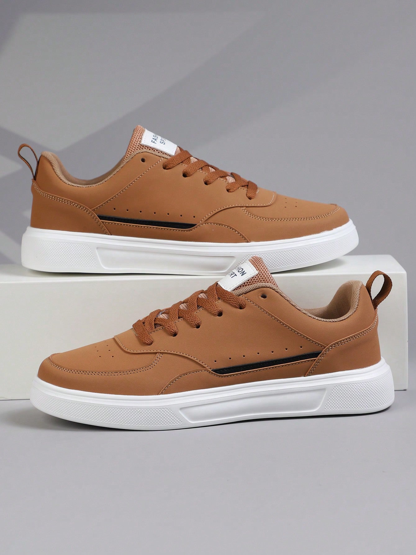 Tênis Masculino Street Skate Cadarço Solado Antiderrapante Durável Tênis Masculino Street Skate Cadarço Solado