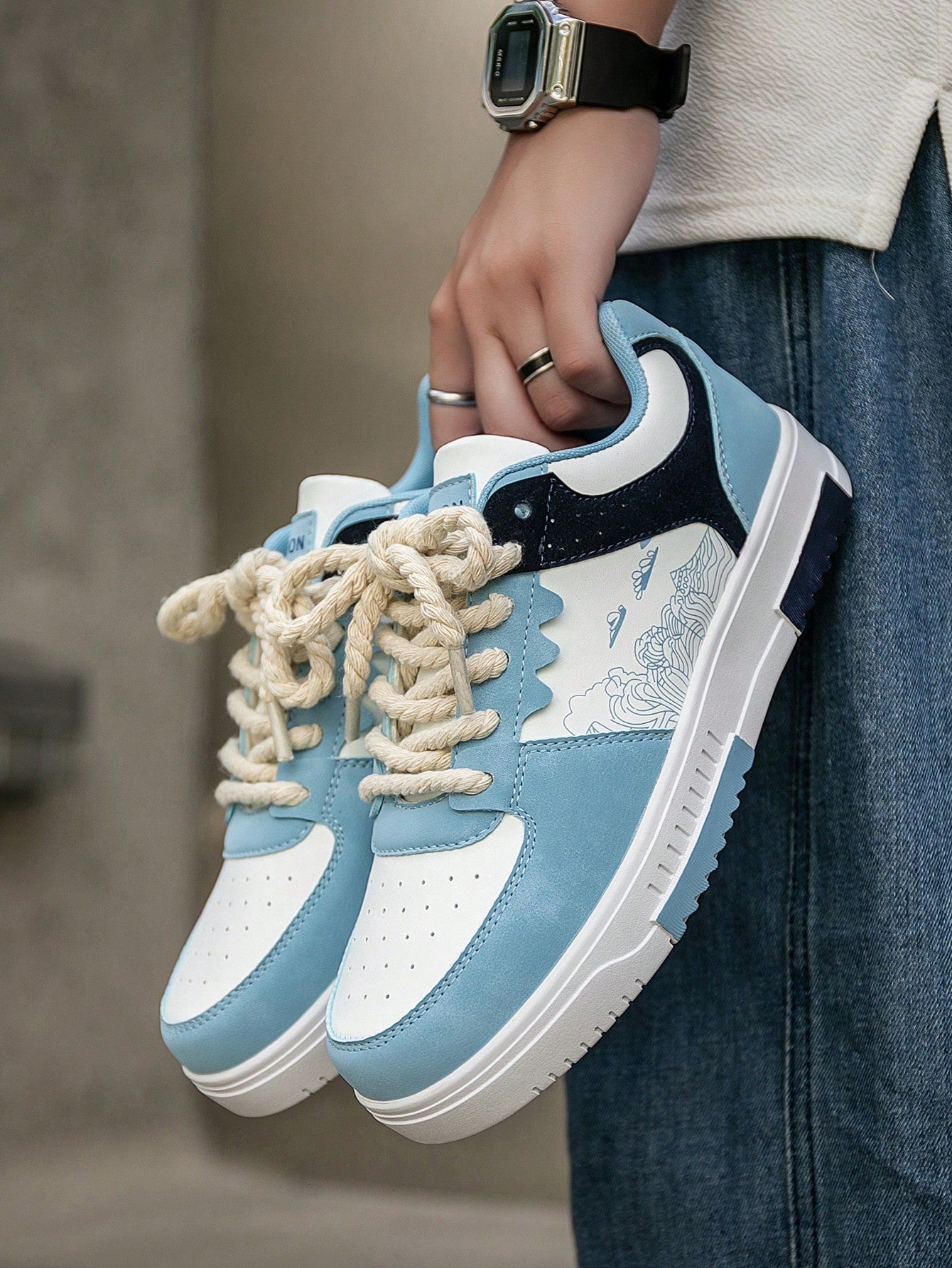 Tênis Masculino Casual Street Estilo Moderno Criativo Tênis Masculino Casual Street Estilo Moderno Criativo