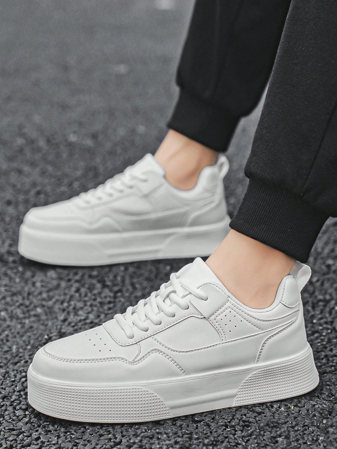 Tênis Masculino Casual Street Design Minimalista Leve Tênis Masculino Casual Street Design Minimalista Leve