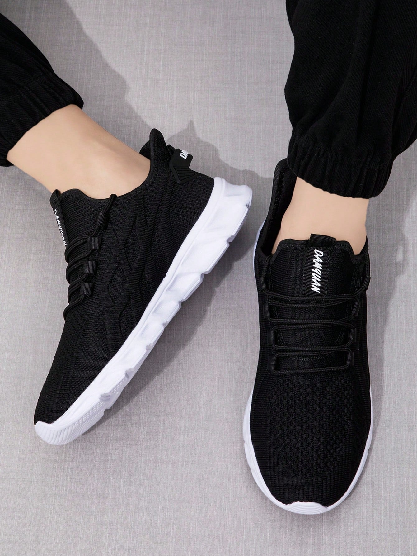 Tênis Masculino Slip On Leve Respirável Confortável Para Corrida Tênis Masculino Slip On Leve Respirável Confortável