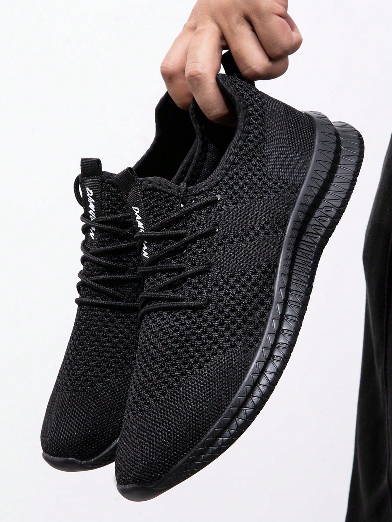 Tênis Masculino Leve Respirável Casual Confortável Para Caminhada Preto / 36 Tênis Masculino Leve Respirável Casual