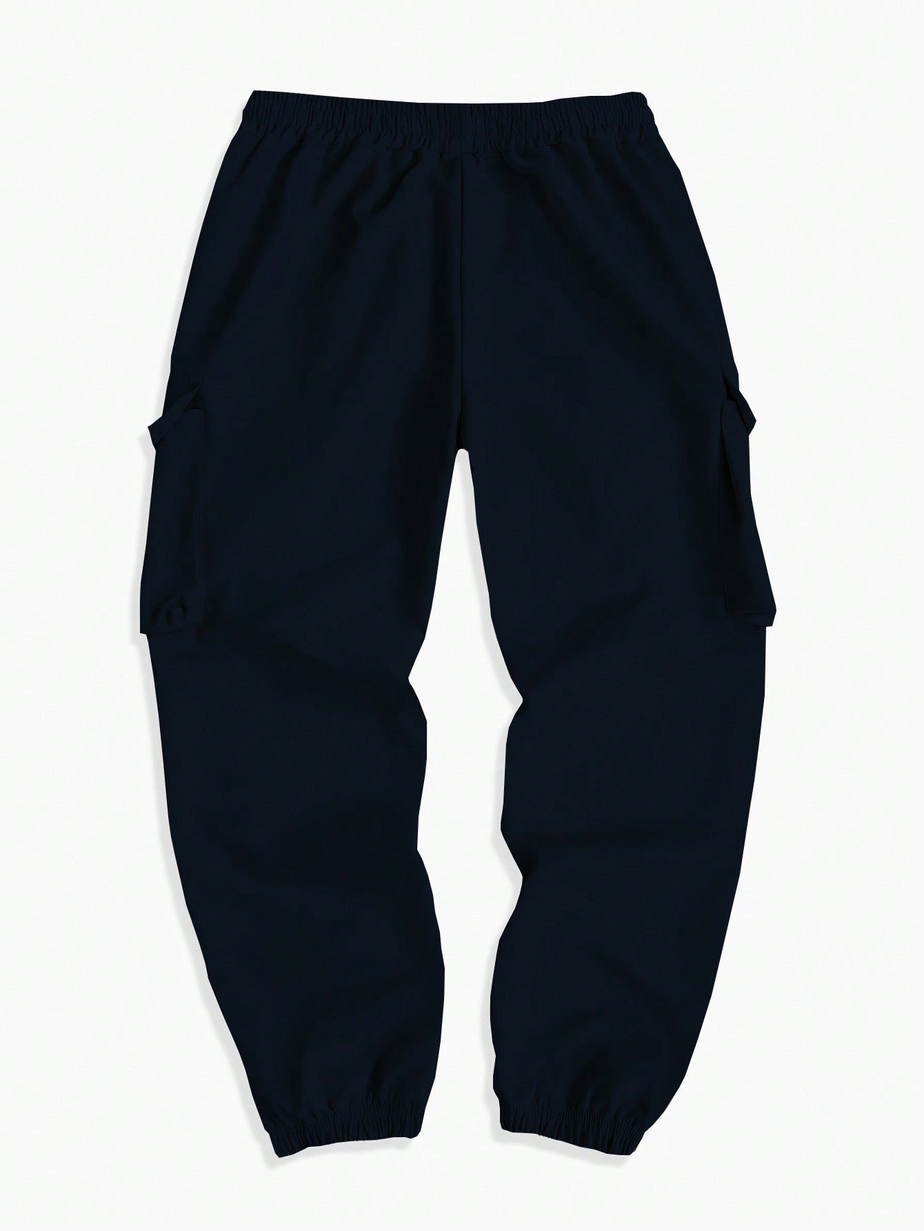 Calça Masculina Cargo Solta Com Estampa Dragão E Cós Ajustável Calça Masculina Cargo Solta Com Estampa Dragão E Cós