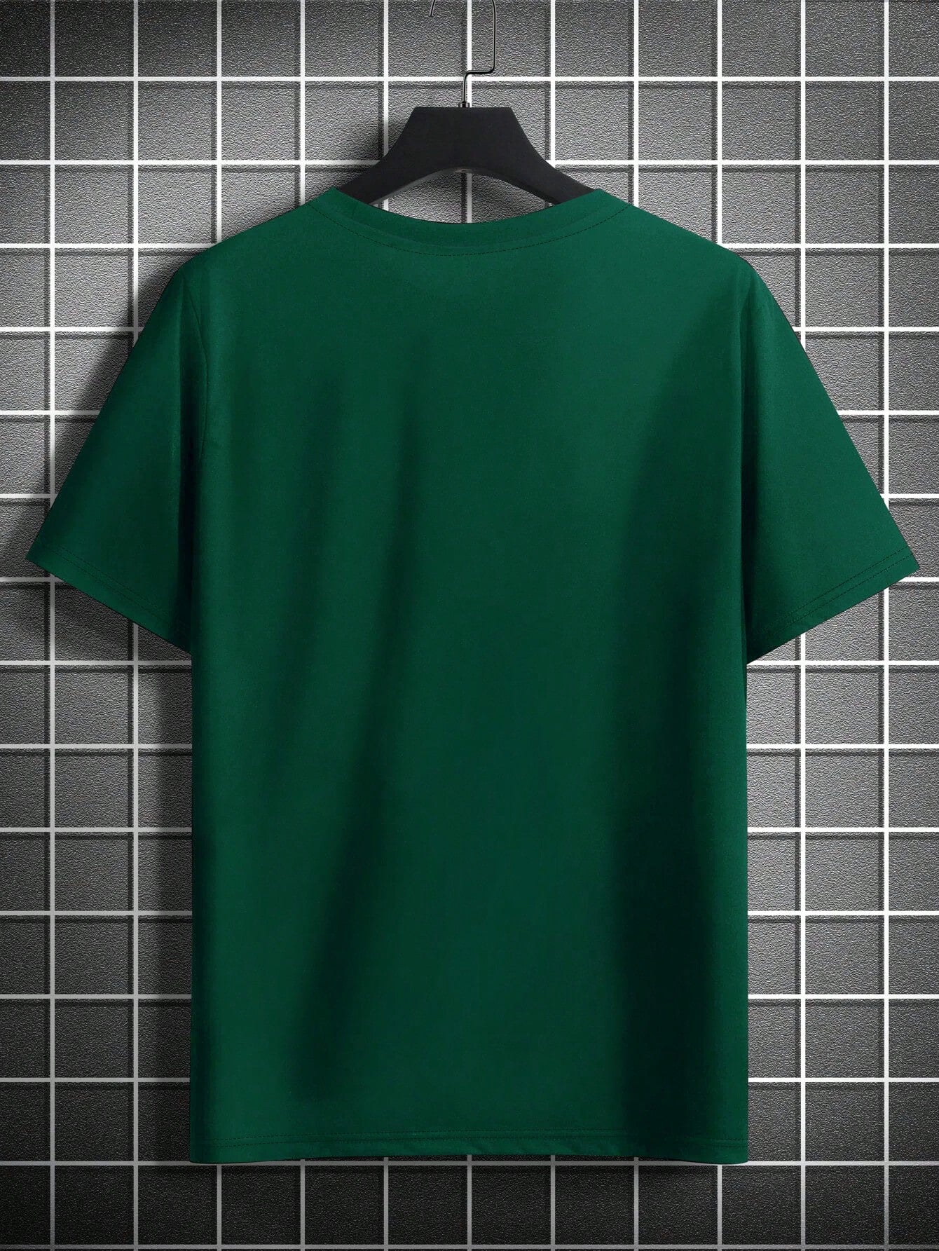 Camisa Masculina Oversized Estilo Urbano Estampa Cristã Camisa Masculina Oversized Estilo Urbano Estampa Cristã