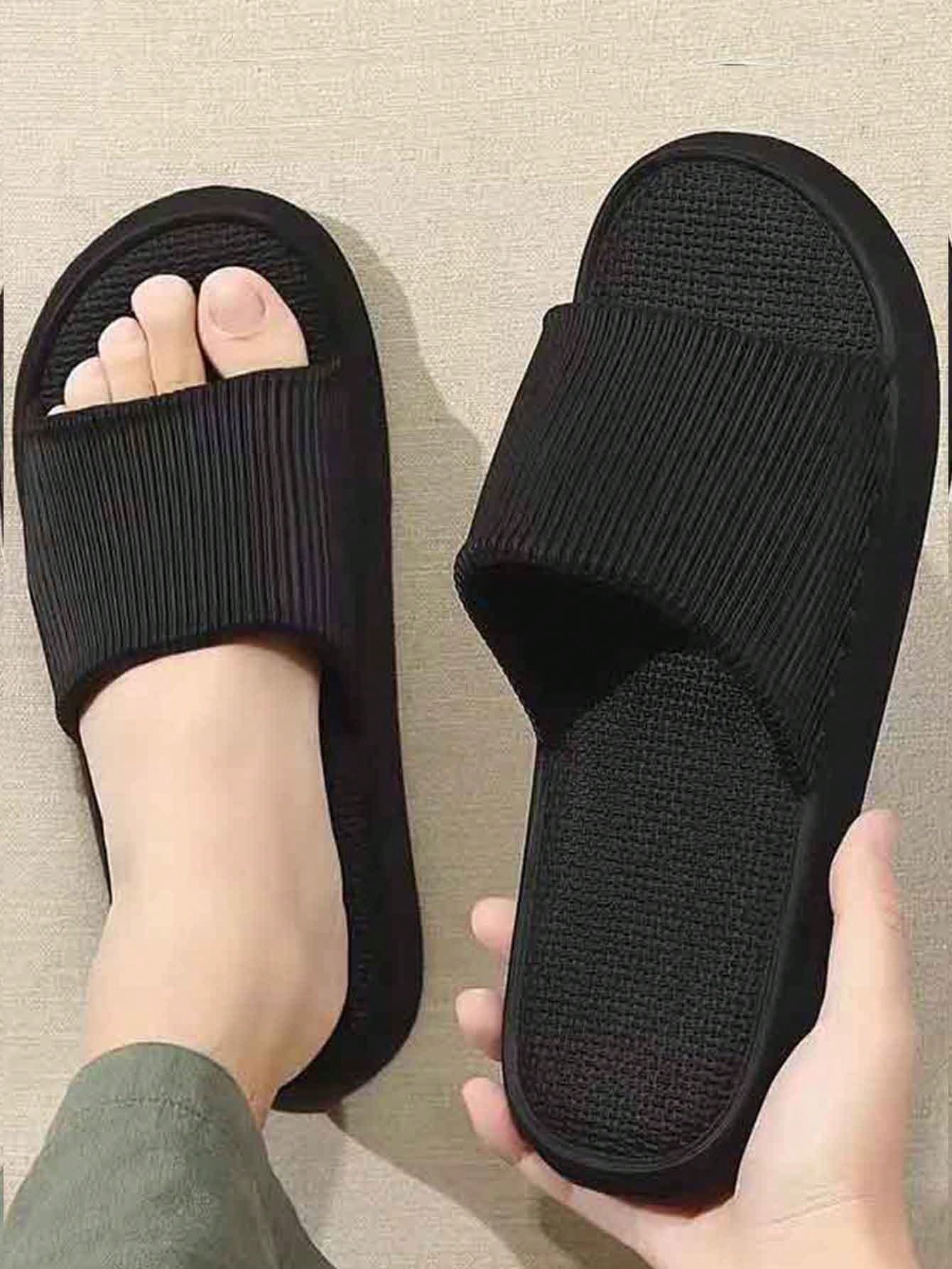 Chinelo Masculino Casual Minimalista Solado Grosso EVA Antiderrapante Chinelo Masculino Casual Minimalista Solado