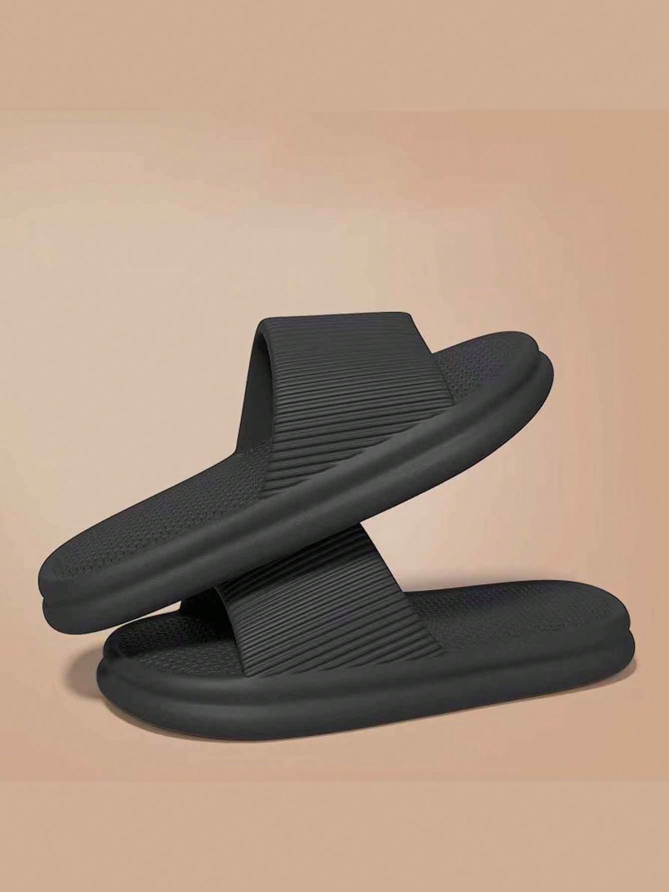 Chinelo Masculino Casual Minimalista Solado Grosso EVA Antiderrapante Chinelo Masculino Casual Minimalista Solado