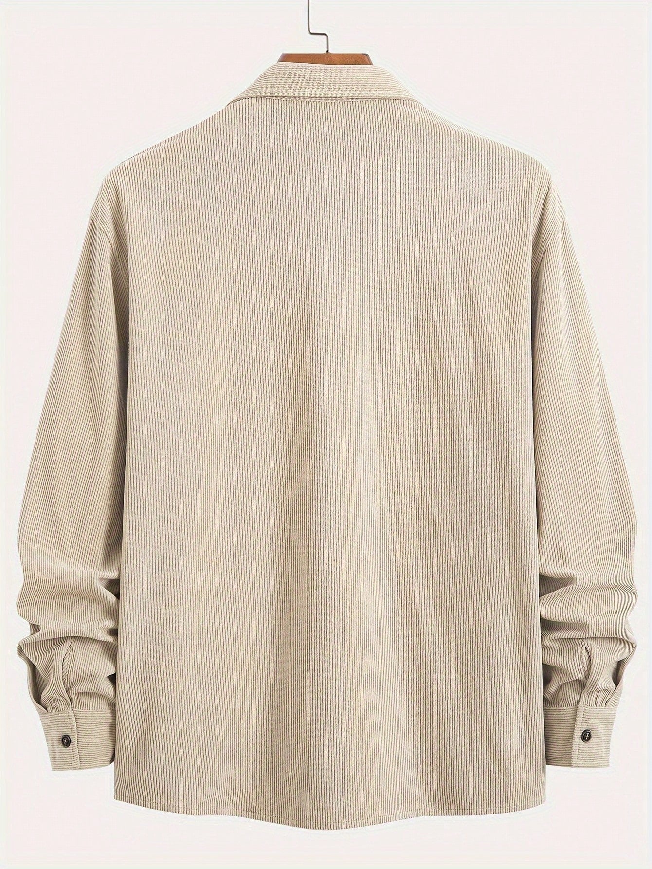 Moletom Masculino Estilo Shacket Com Bolsos E Gola Casual Moletom Masculino Estilo Shacket Com Bolsos E Gola Casual