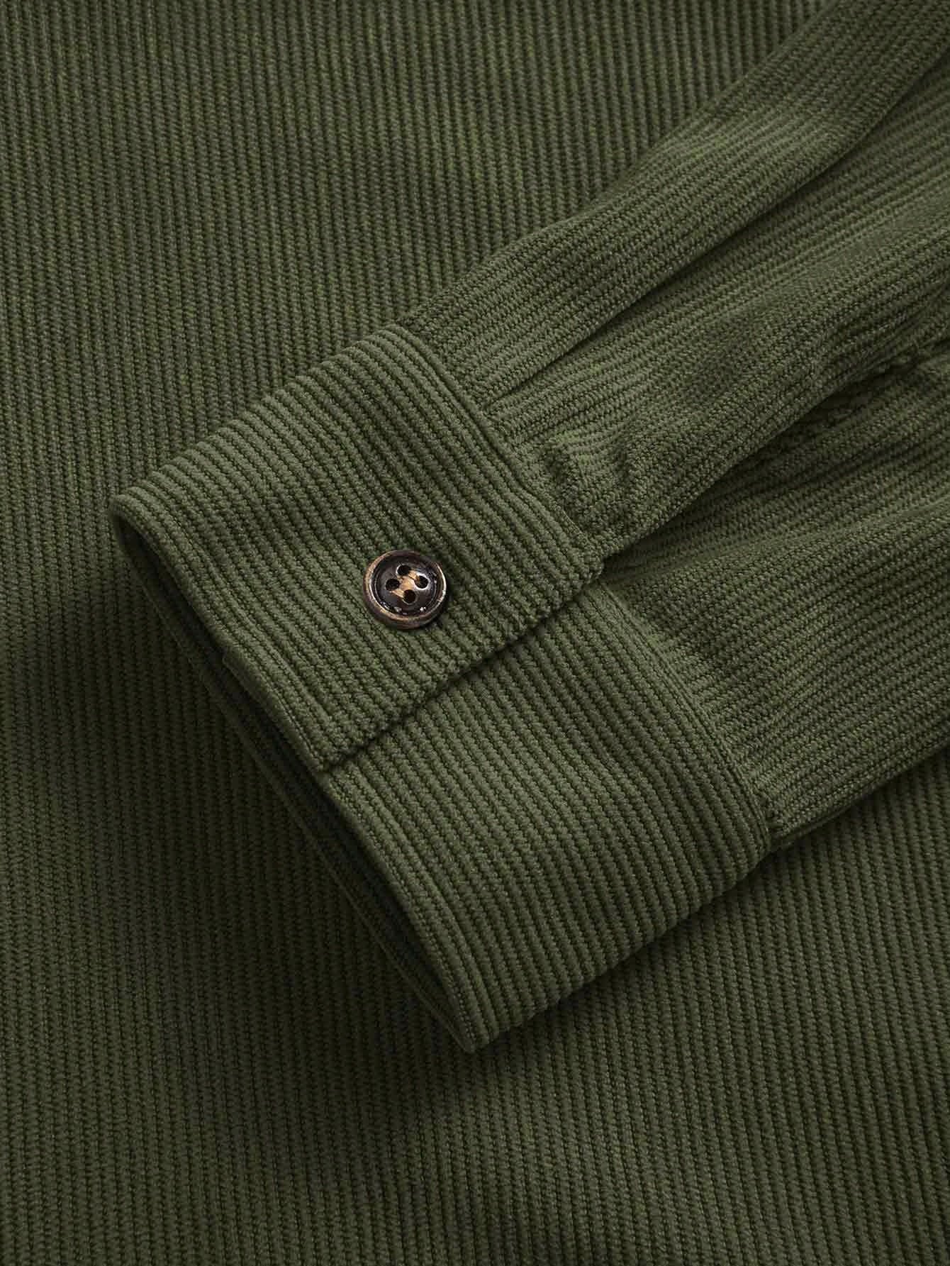 Moletom Masculino Estilo Shacket Com Bolsos E Gola Casual Moletom Masculino Estilo Shacket Com Bolsos E Gola Casual