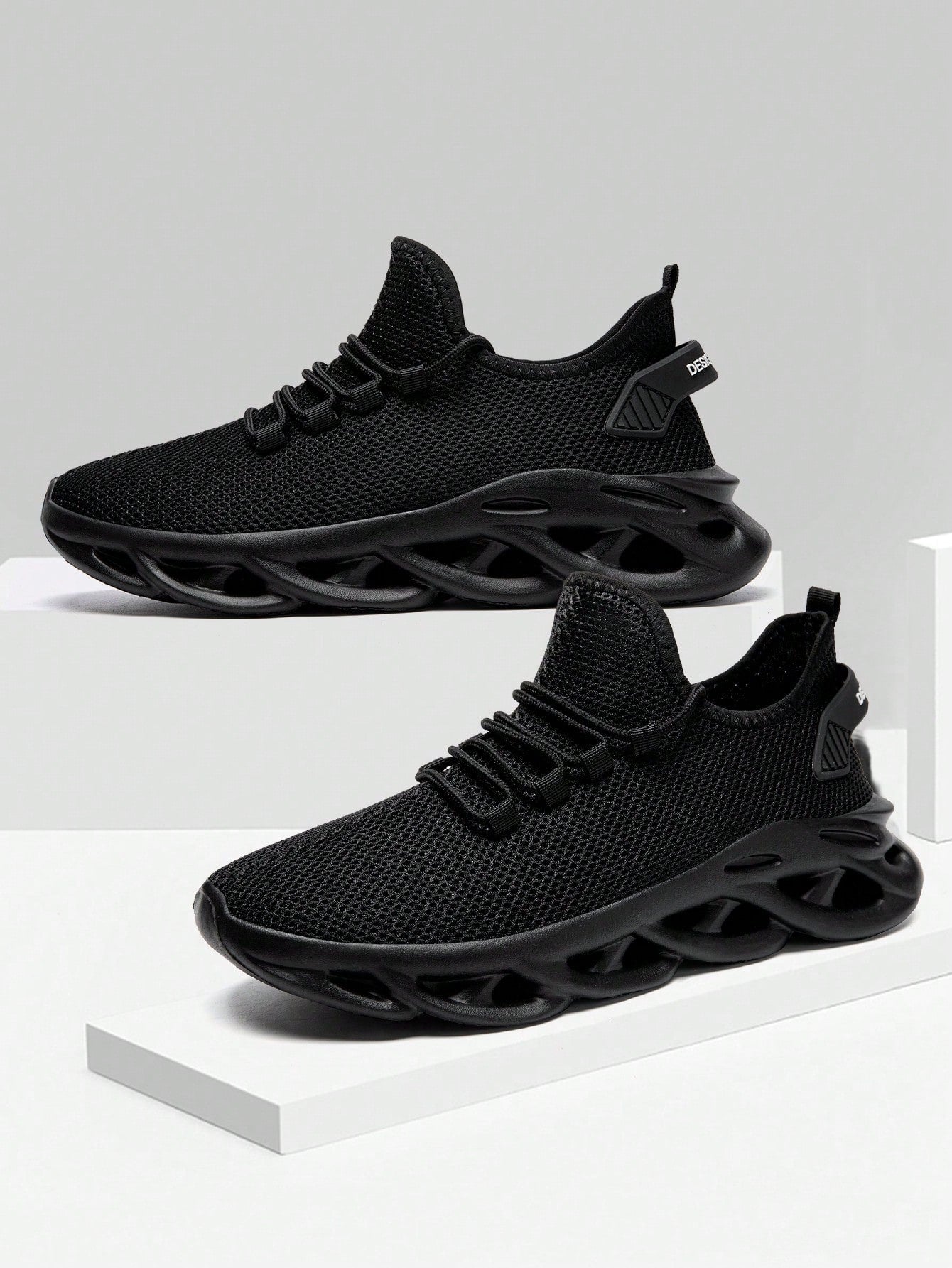 Tênis Masculino Leve Respirável Mesh Para Corrida Fitness Casual Tênis Masculino Leve Respirável Mesh Para Corrida