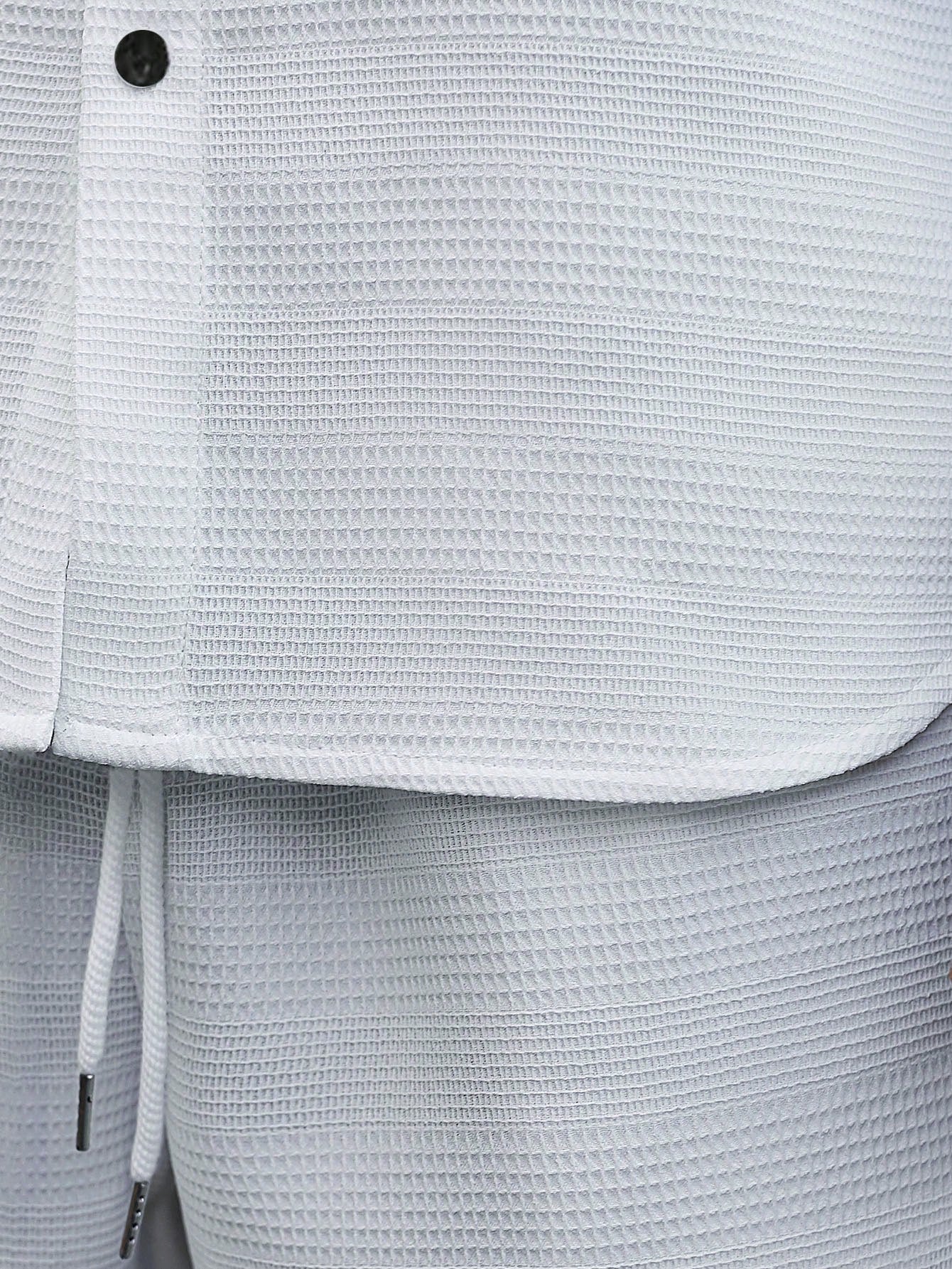 Conjunto Masculino Camisa Botões Simples E Shorts Estilo Casual Conjunto Masculino Camisa Botões Simples E Shorts