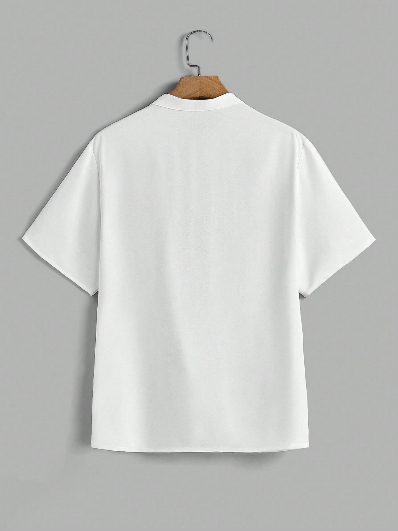 Conjunto Masculino Camisa Manga Curta E Calça Casual Versátil Conjunto Masculino Camisa Manga Curta E Calça Casual