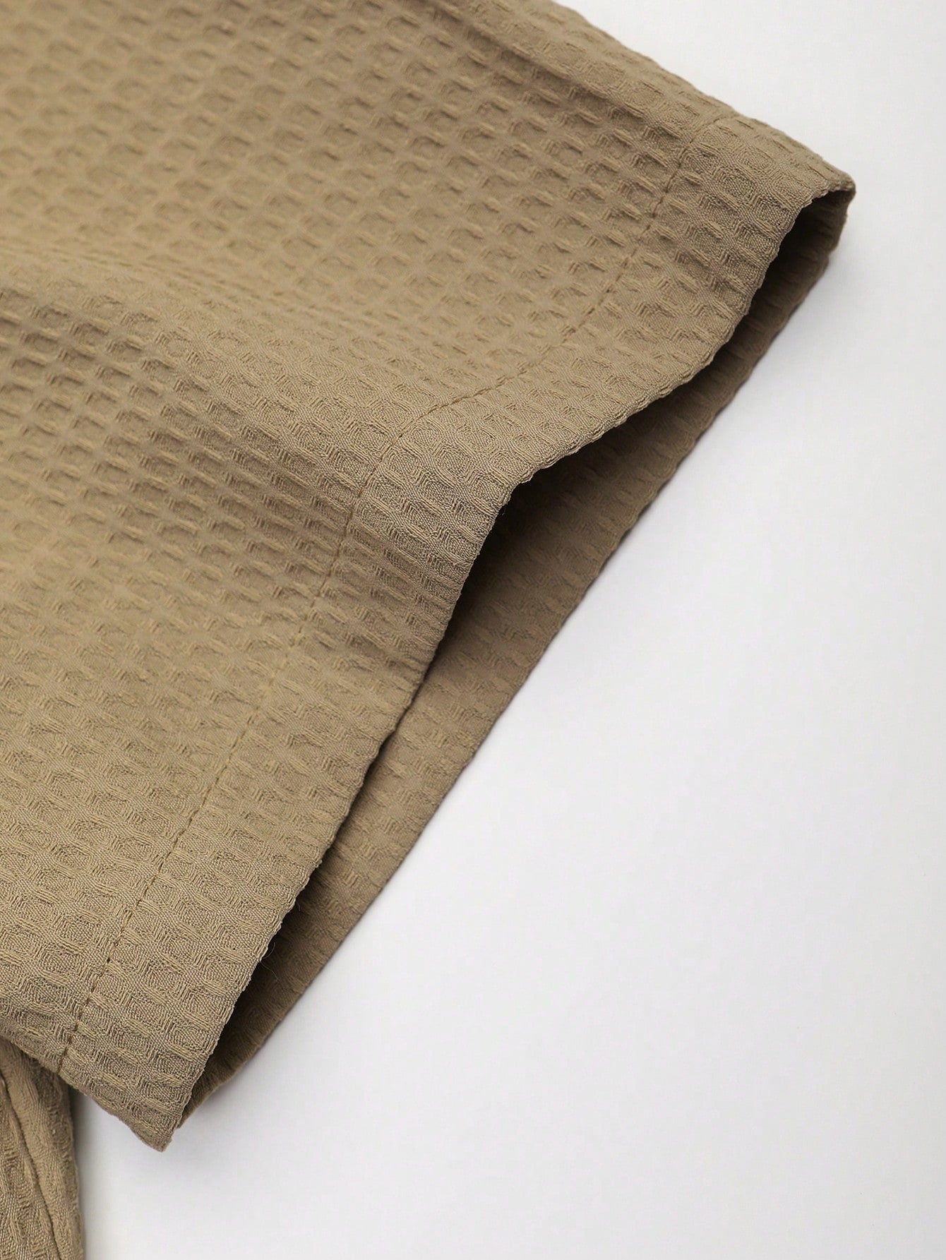 Conjunto Masculino Camisa Abotoamento Simples E Shorts Casuais Conjunto Masculino Camisa Abotoamento Simples E Shorts