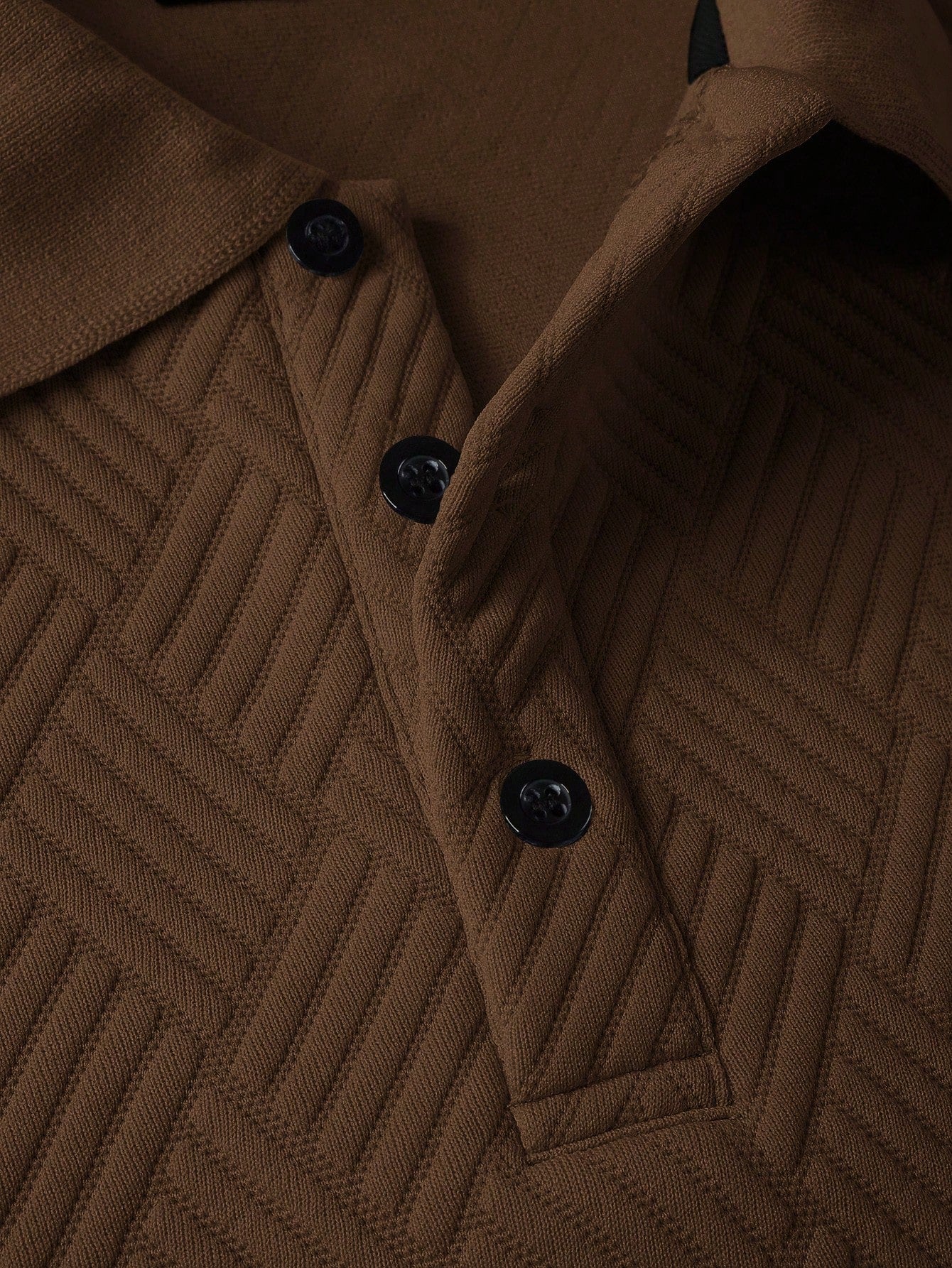 Camisa Polo Masculina Manga Longa Estilo Casual Fashionável Camisa Polo Masculina Manga Longa Estilo Casual Fashionável