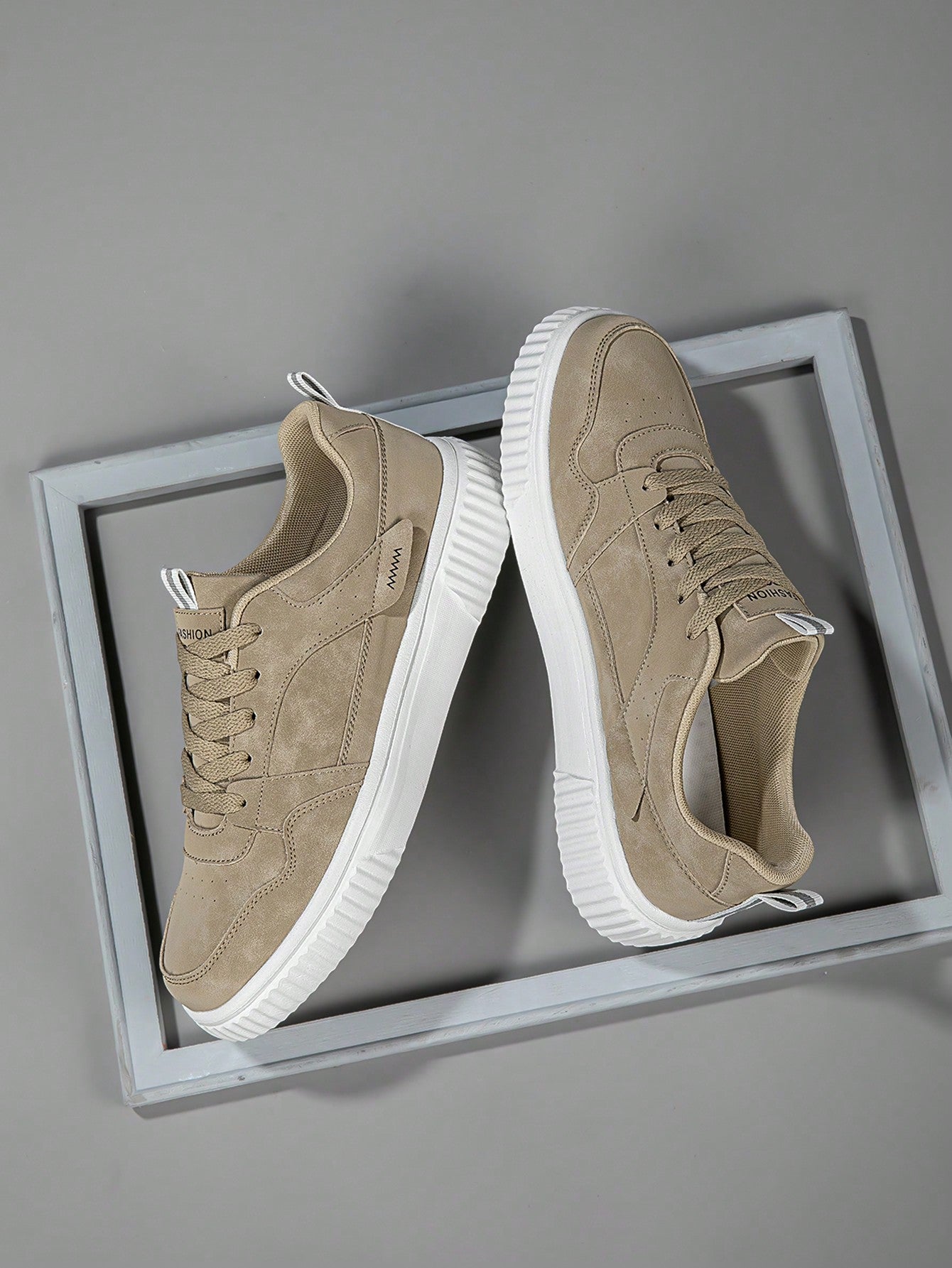 Tênis Masculino Skate Personalizado Cadarço Solado Seguro Caramelo / 36 Tênis Masculino Skate Personalizado Cadarço