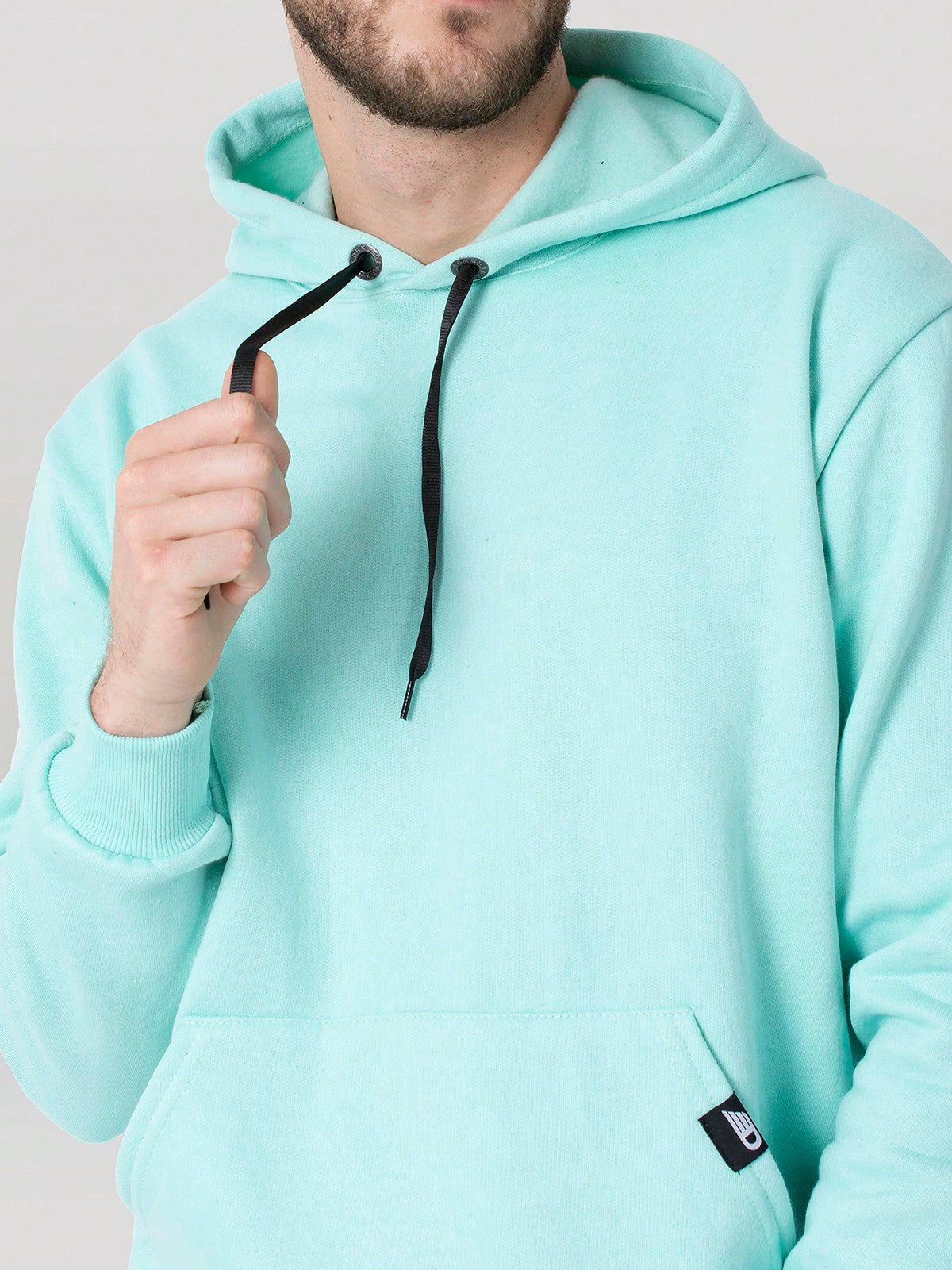 Conjunto Masculino Moletom Casual Com Capuz Cós Ajustável Conjunto Masculino Moletom Casual Com Capuz Cós Ajustável