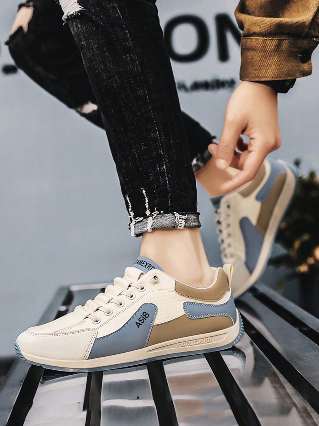 Tênis Masculino Leve Casual Street Para Caminhada Diária Tênis Masculino Leve Casual Street Para Caminhada Diária