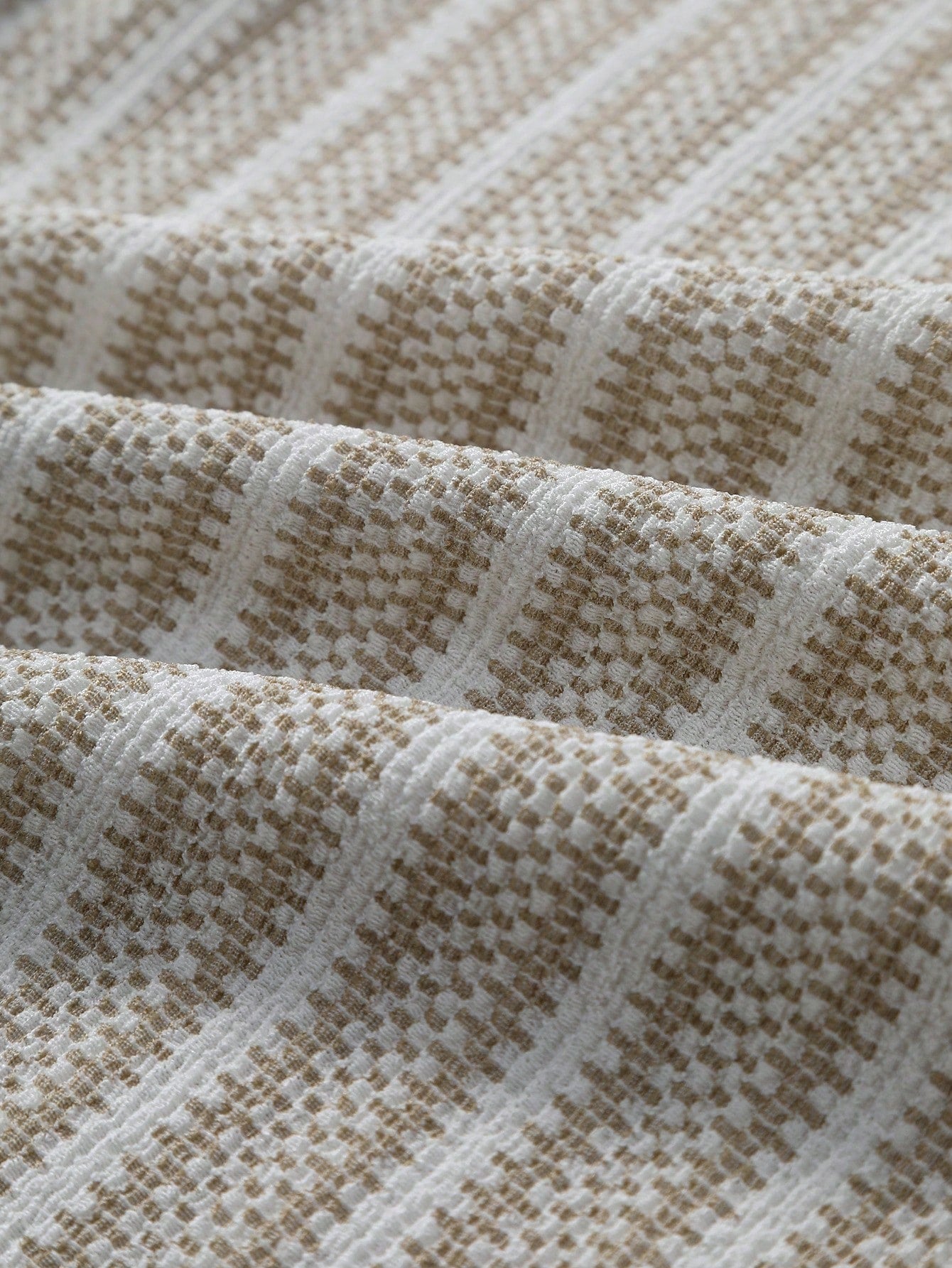 Camisa Polo Masculina Casual Manga Raglan Estampa Xadrez Camisa Polo Masculina Casual Manga Raglan Estampa Xadrez