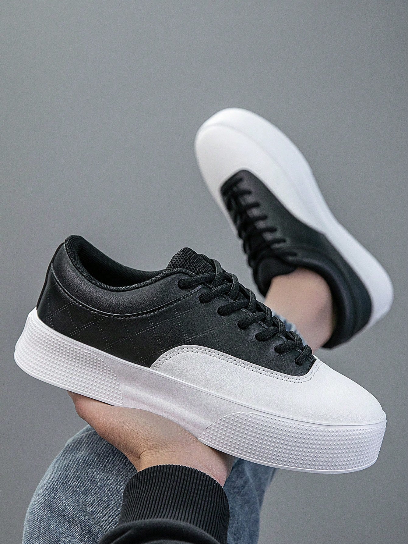 Tênis Masculino Street Personalizado Cadarço Solado Antiderrapante Tênis Masculino Street Personalizado Cadarço Solado